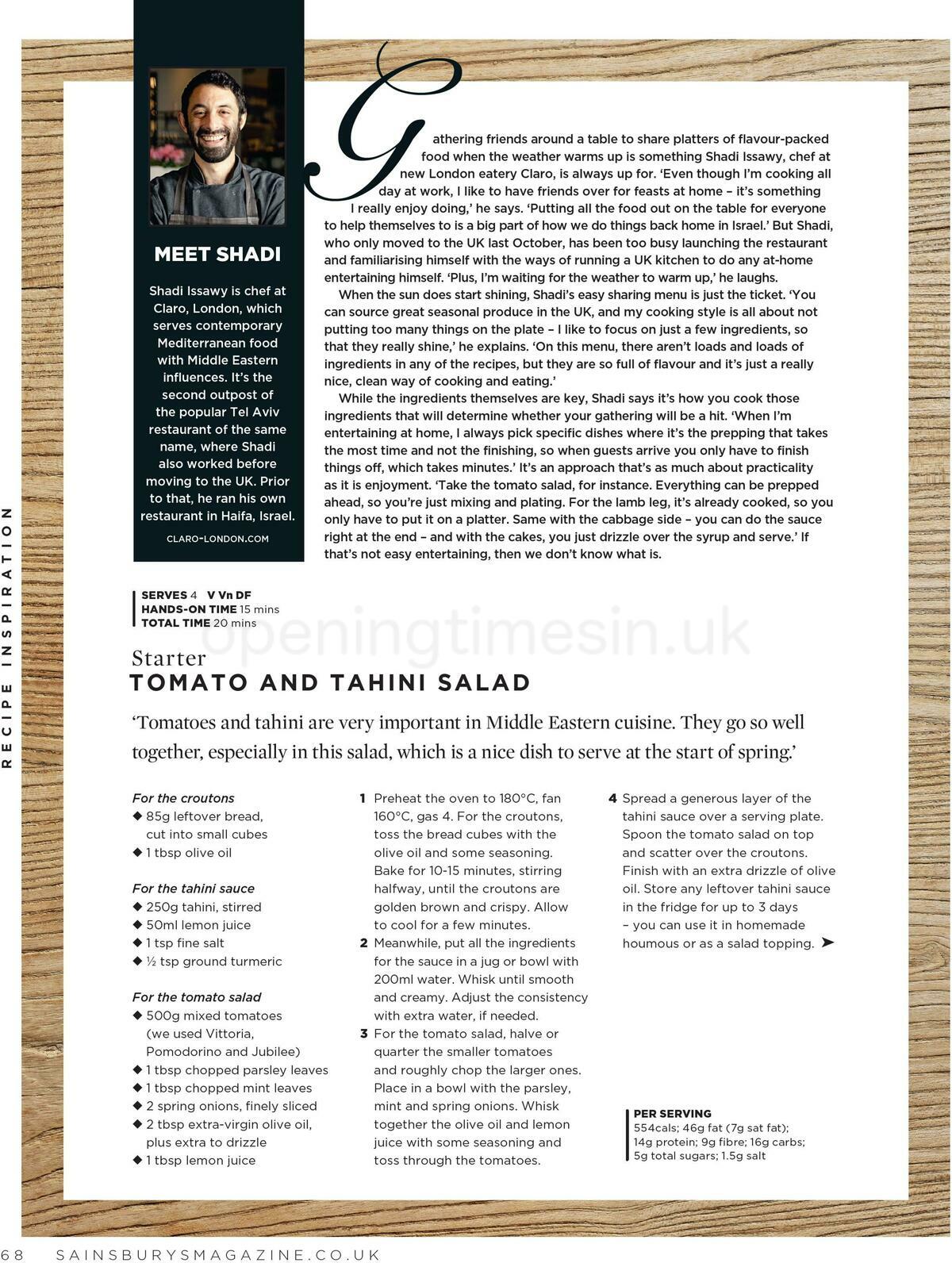 Sainsbury's Magazine March Offers from 10 March