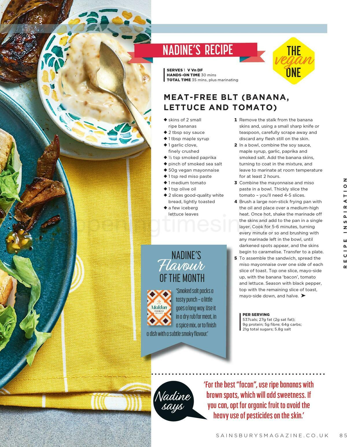 Sainsbury's Magazine March Offers from 10 March