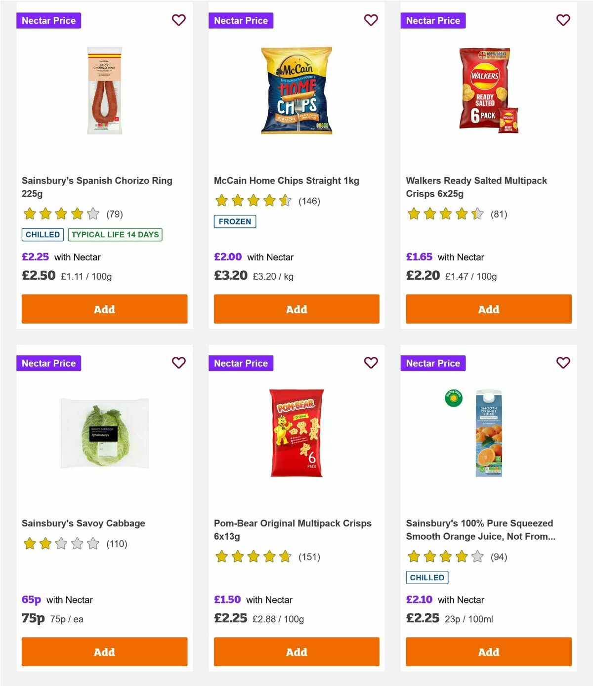 Sainsbury's Offers from 21 March