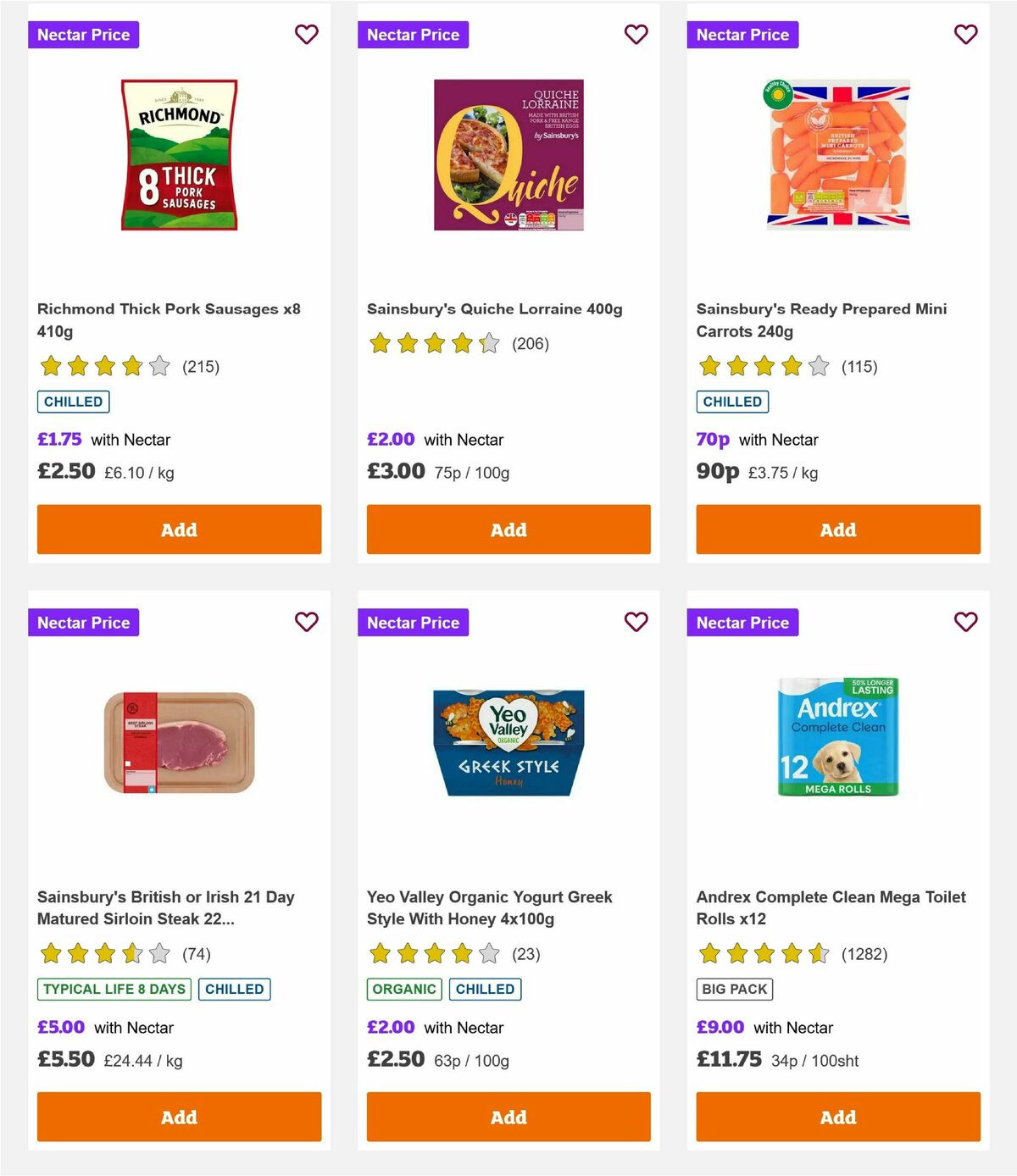 Sainsbury's Offers from 21 March