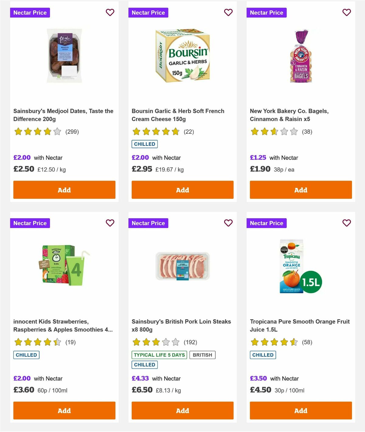 Sainsbury's Offers from 21 March