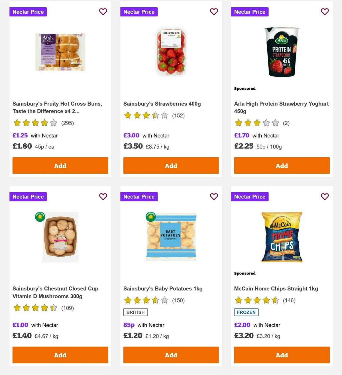 Sainsbury's Offers from 21 March