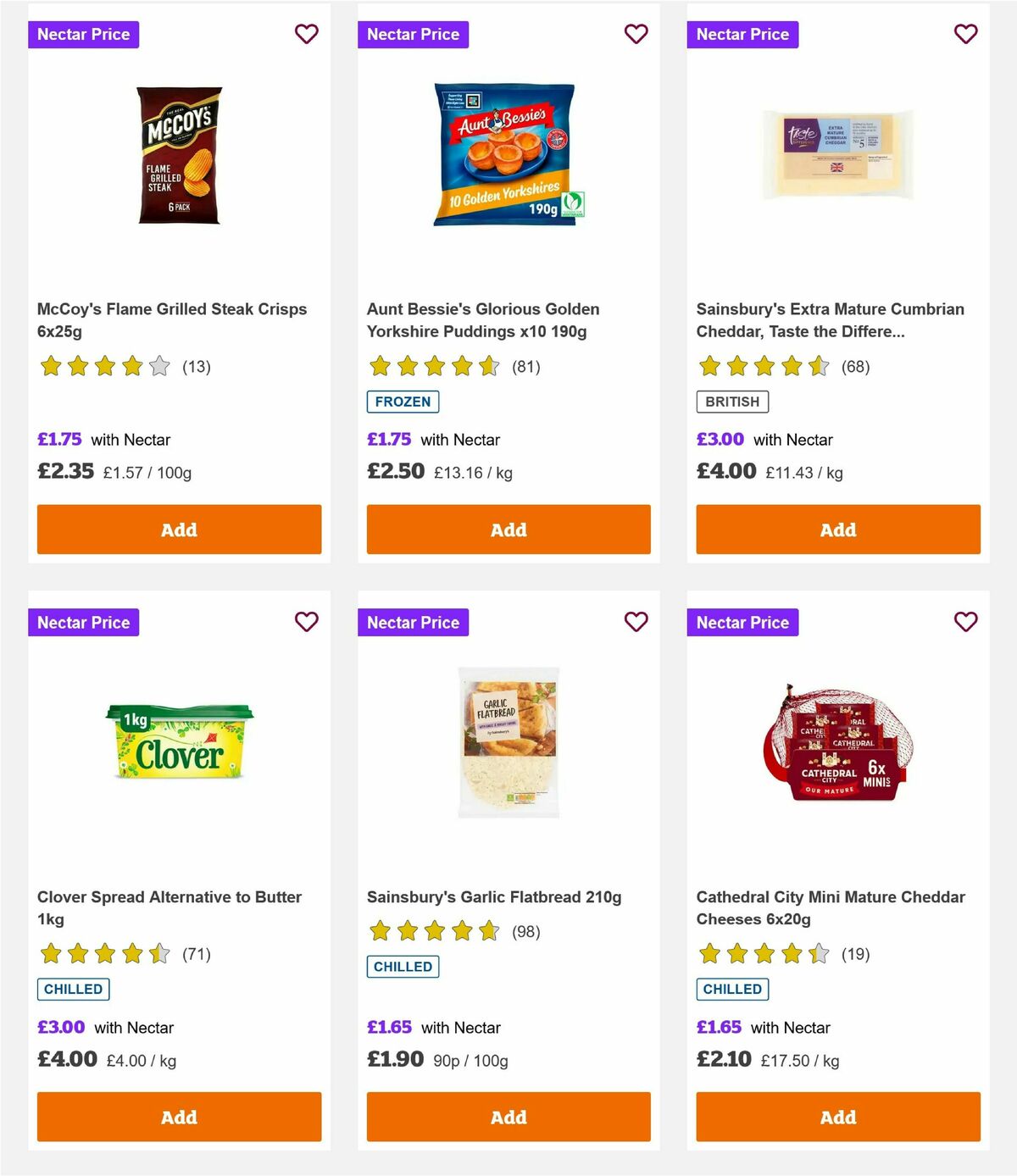 Sainsbury's Offers from 21 March