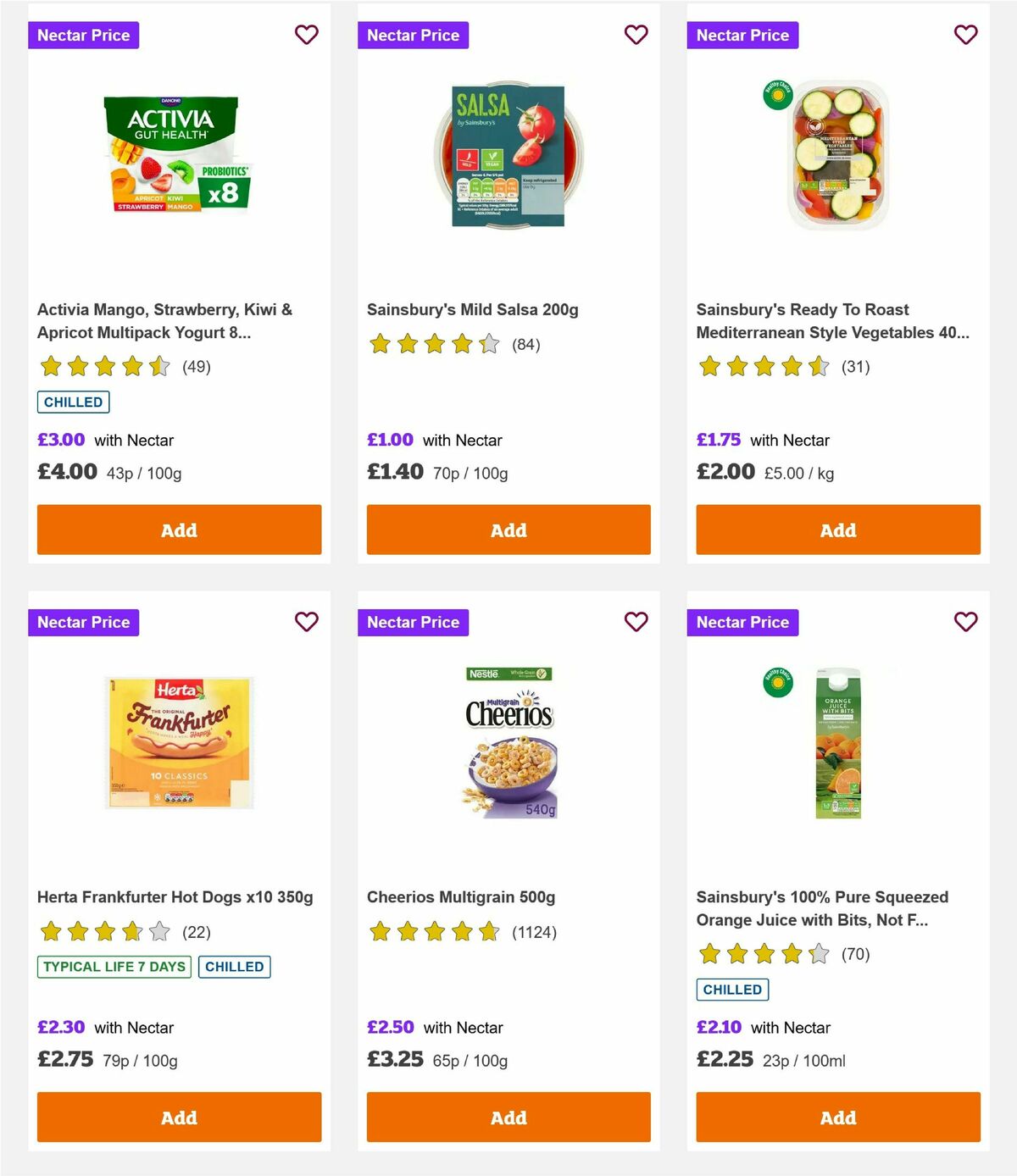 Sainsbury's Offers from 21 March