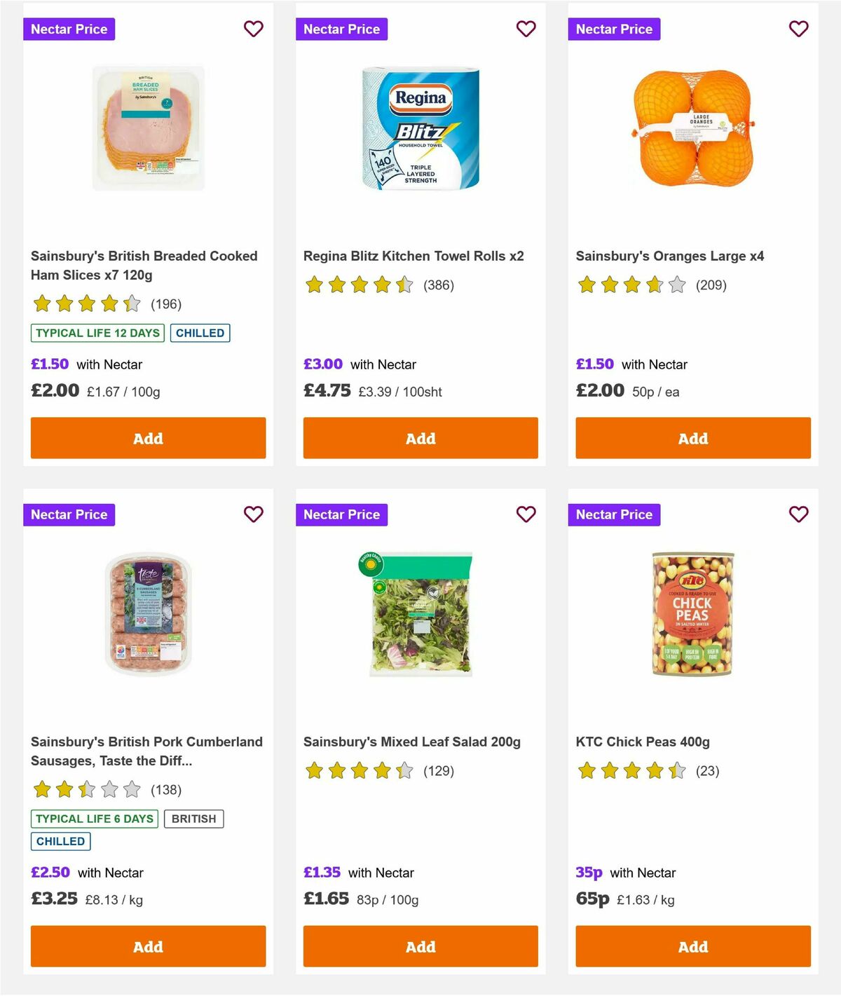 Sainsbury's Offers from 21 March