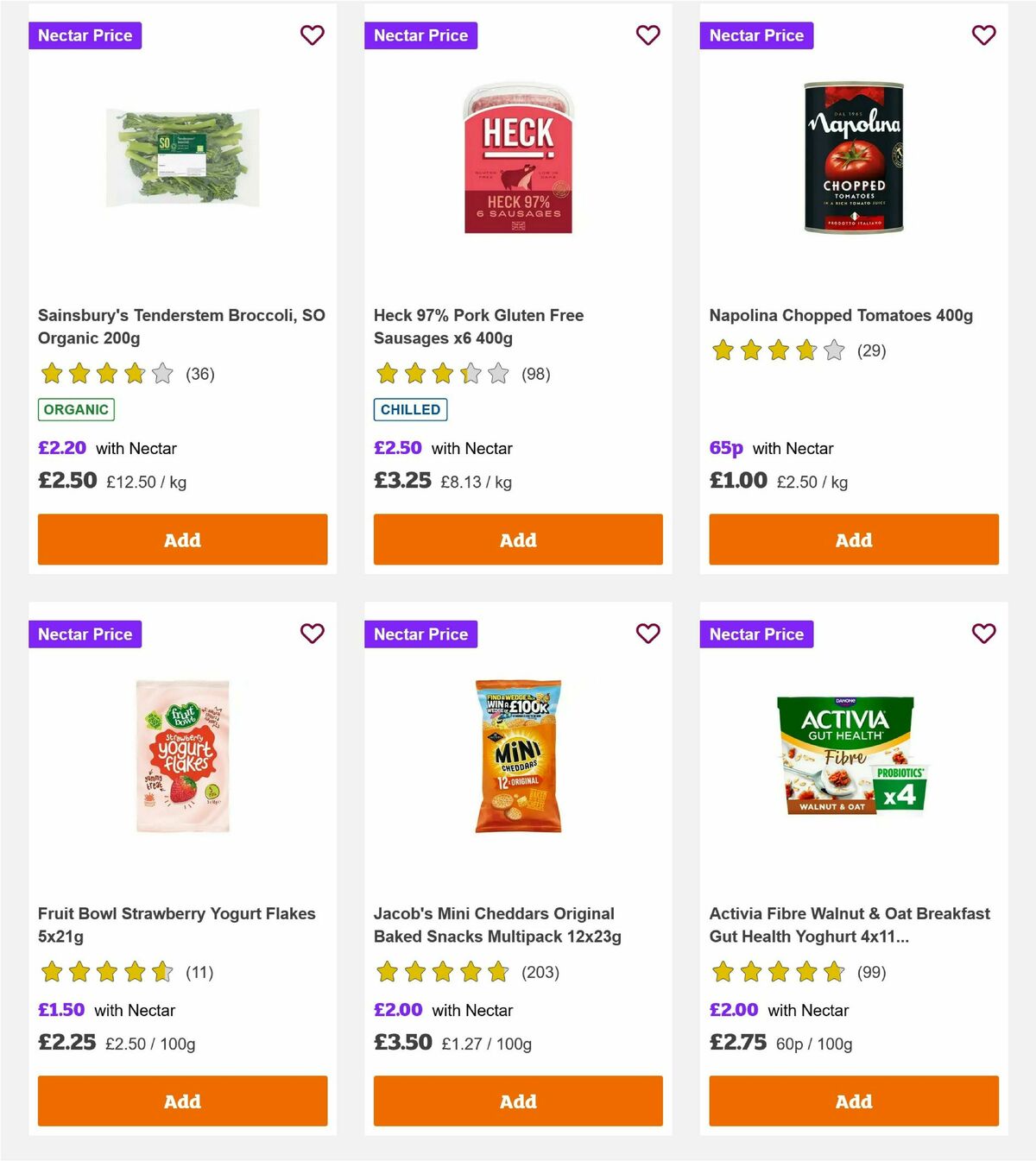 Sainsbury's Offers from 21 March
