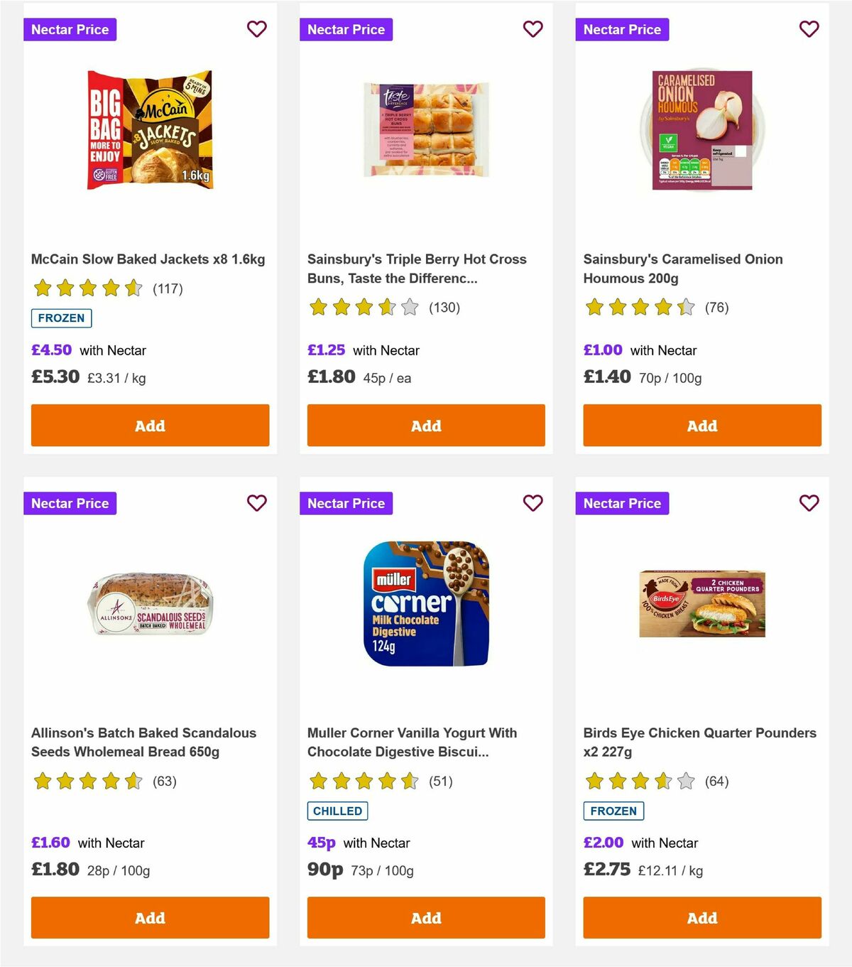 Sainsbury's Offers from 21 March