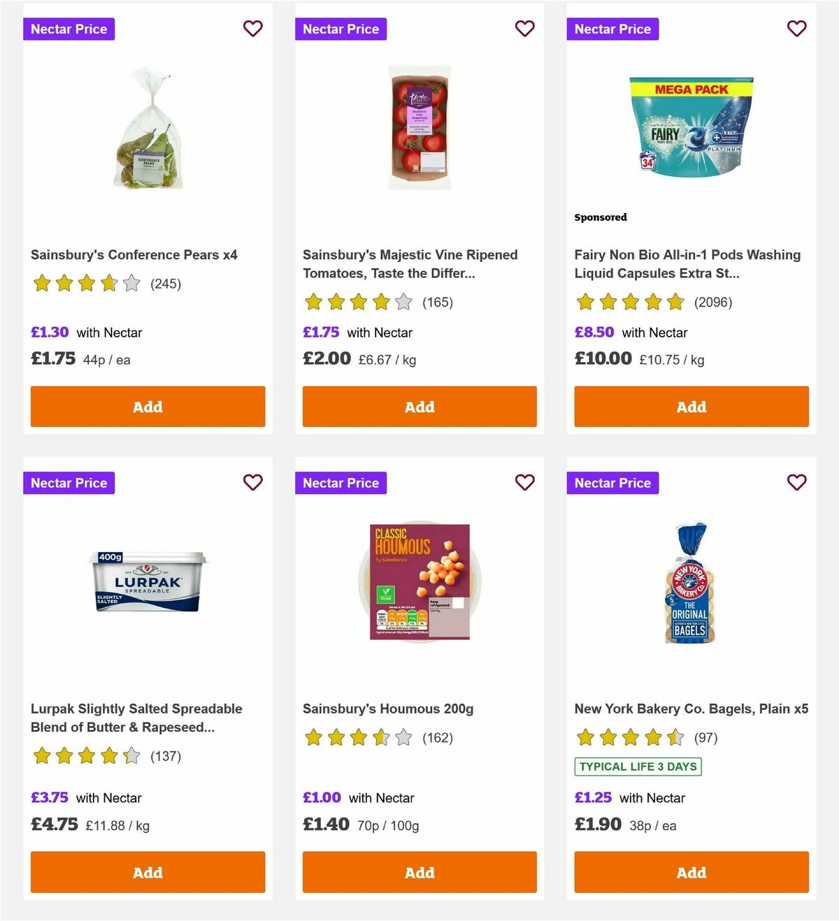 Sainsbury's Offers from 21 March