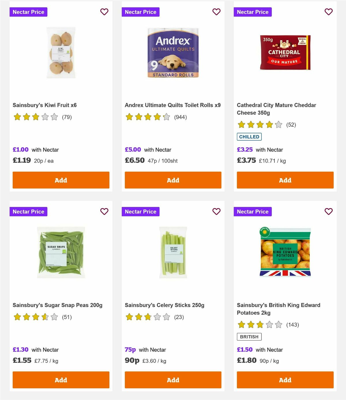 Sainsbury's Offers from 21 March