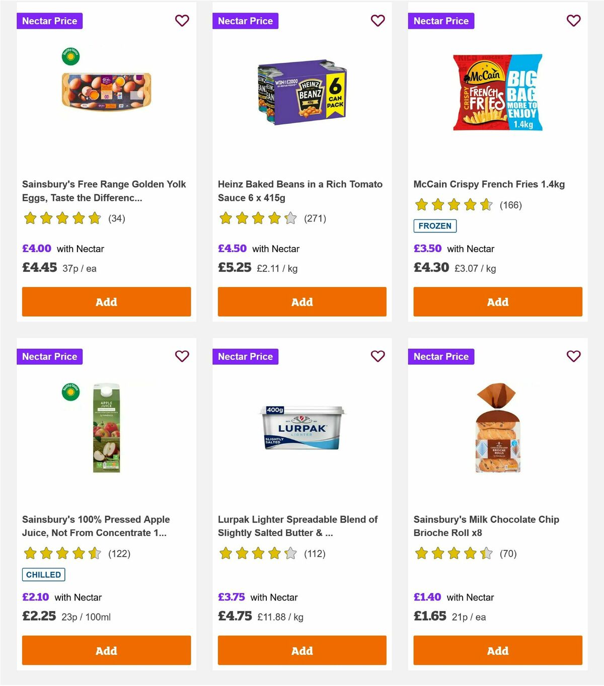 Sainsbury's Offers from 21 March