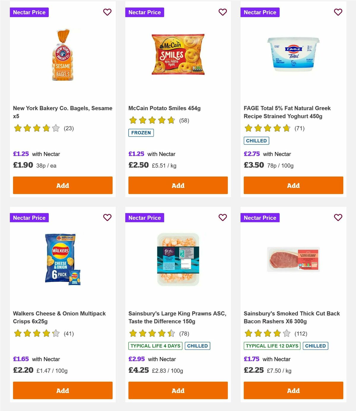 Sainsbury's Offers from 21 March