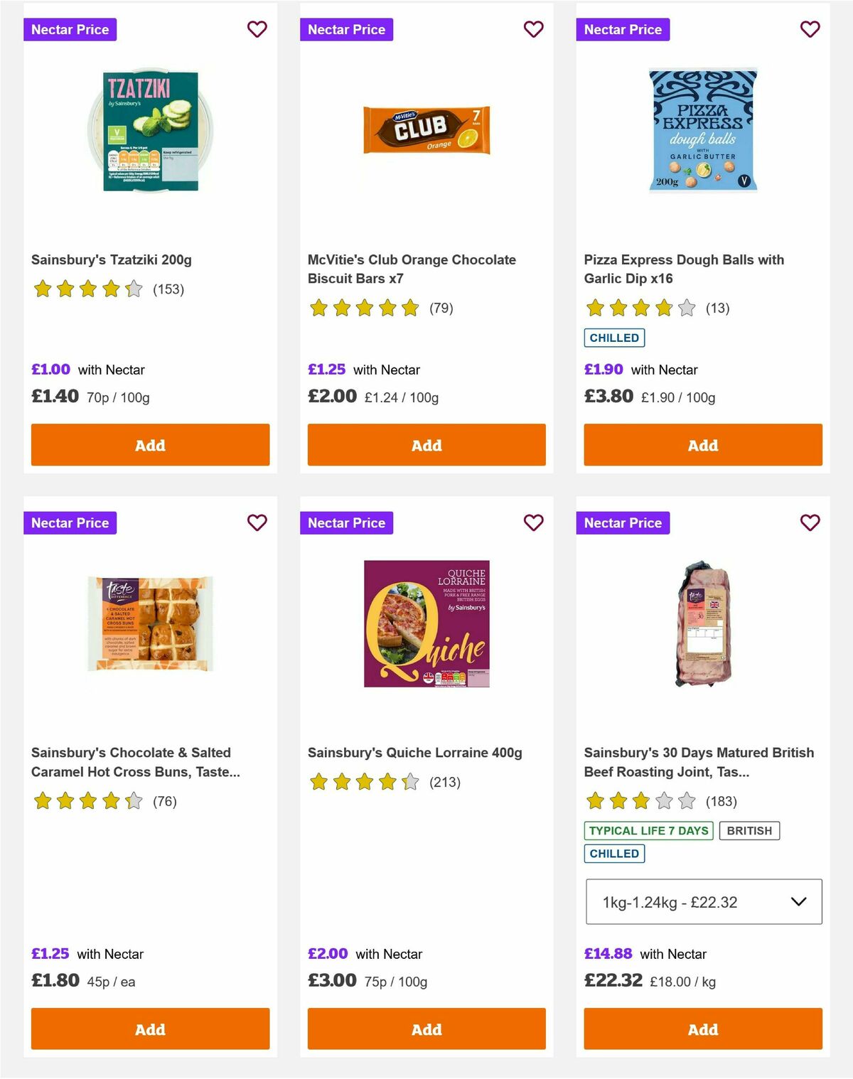 Sainsbury's Offers from 28 March