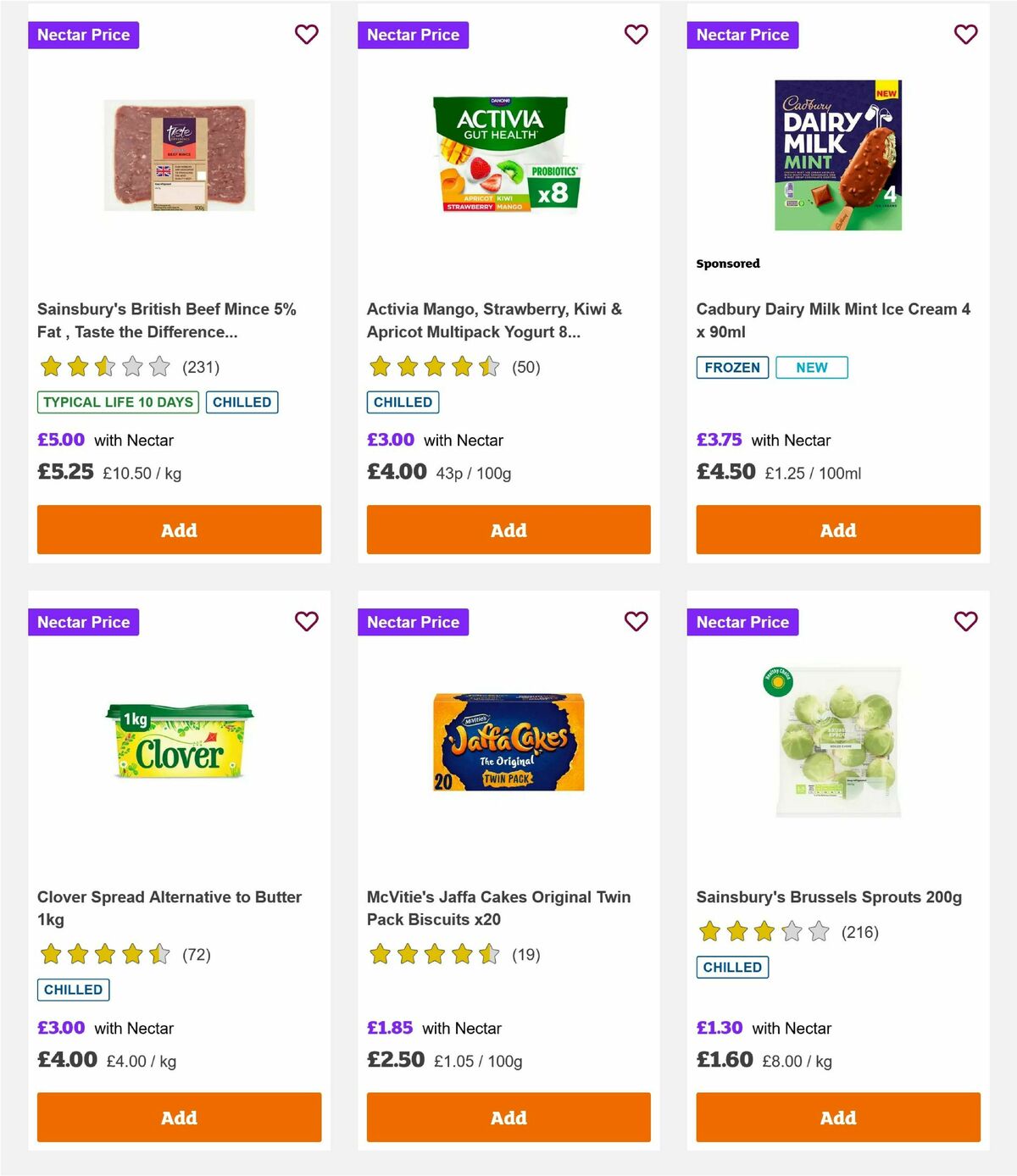 Sainsbury's Offers from 28 March