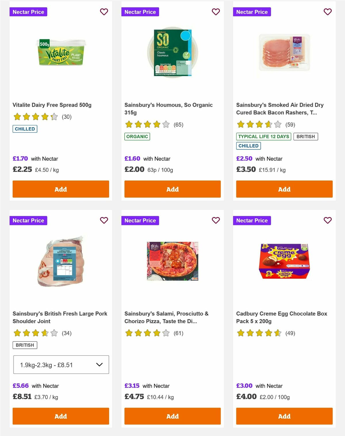 Sainsbury's Offers from 28 March