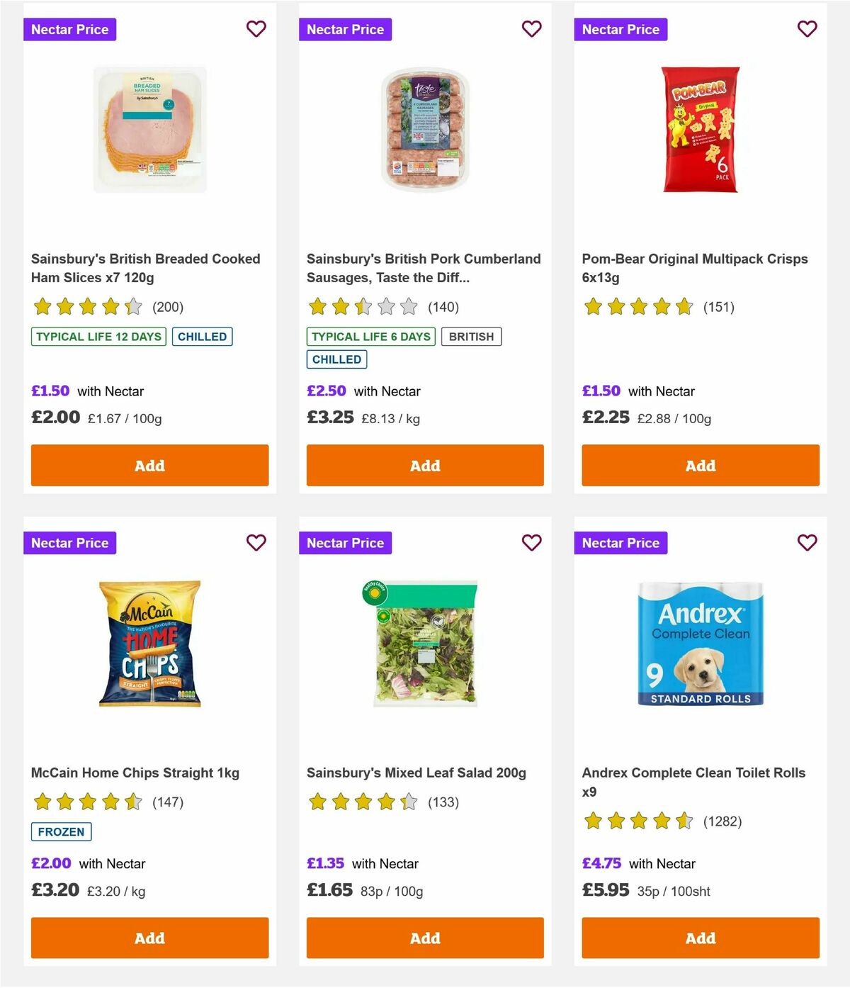 Sainsbury's Offers from 28 March