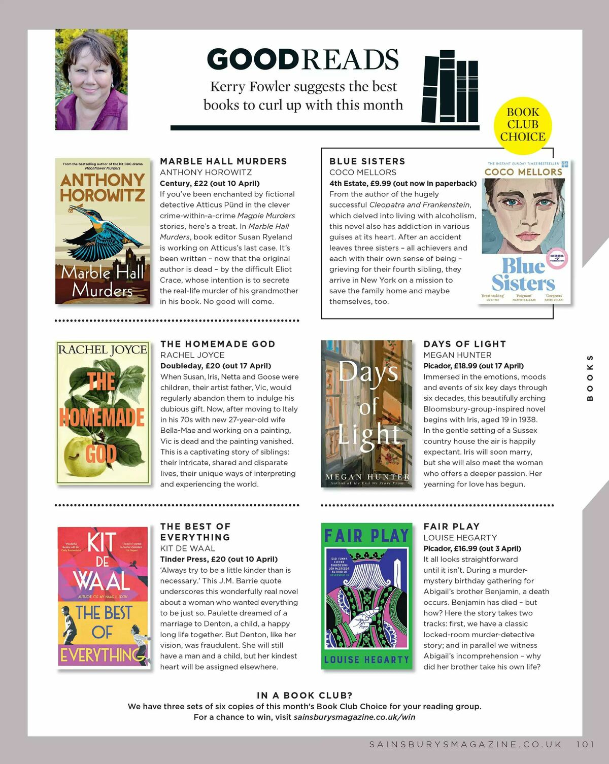 Sainsbury's Magazine April Offers from 1 April