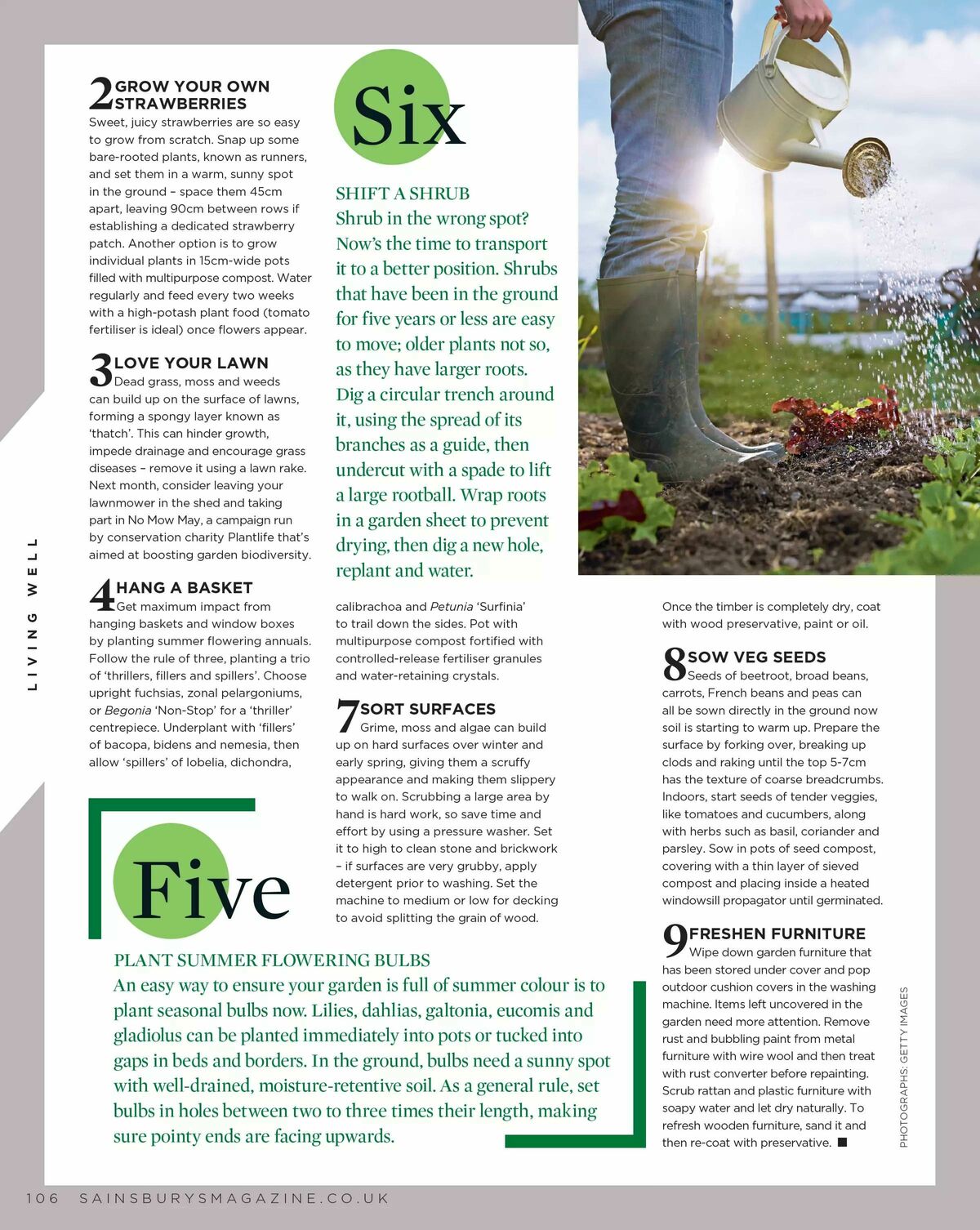 Sainsbury's Magazine April Offers from 1 April