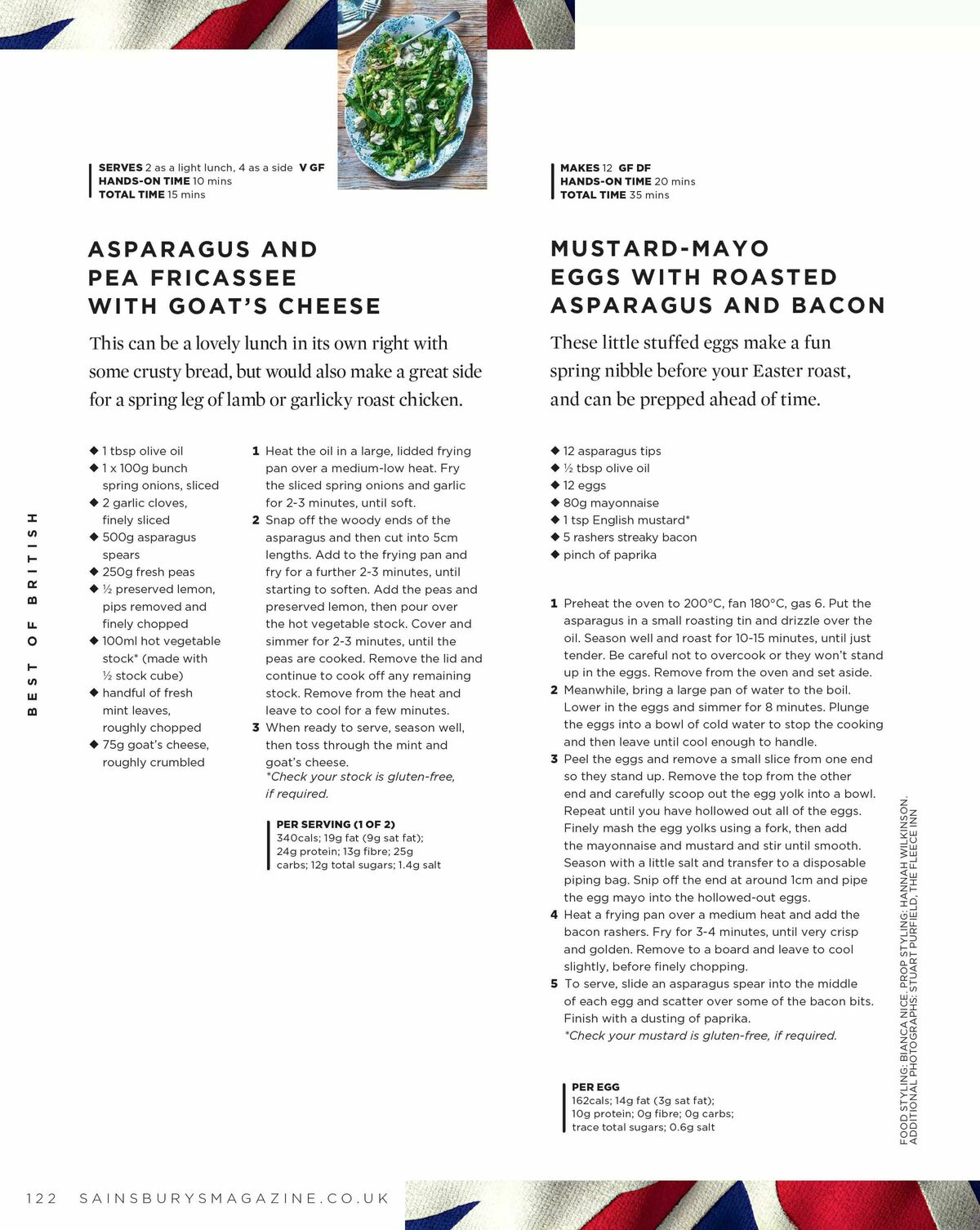 Sainsbury's Magazine April Offers from 1 April