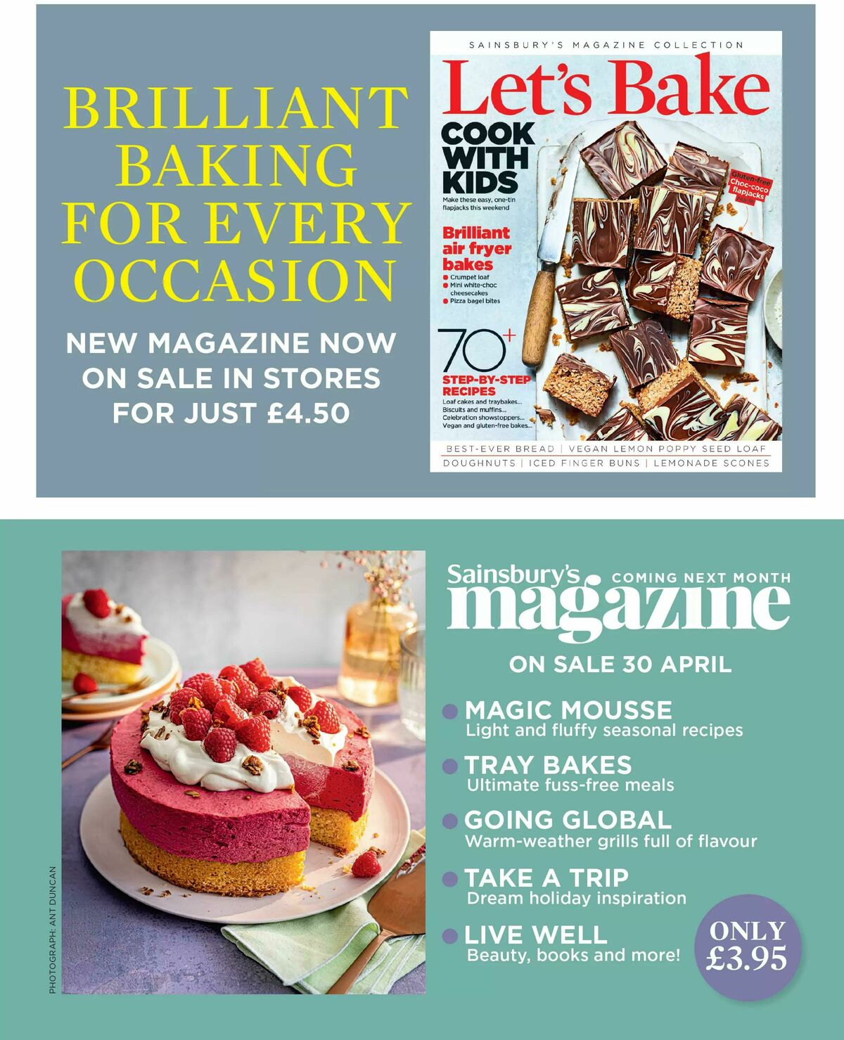 Sainsbury's Magazine April Offers from 1 April