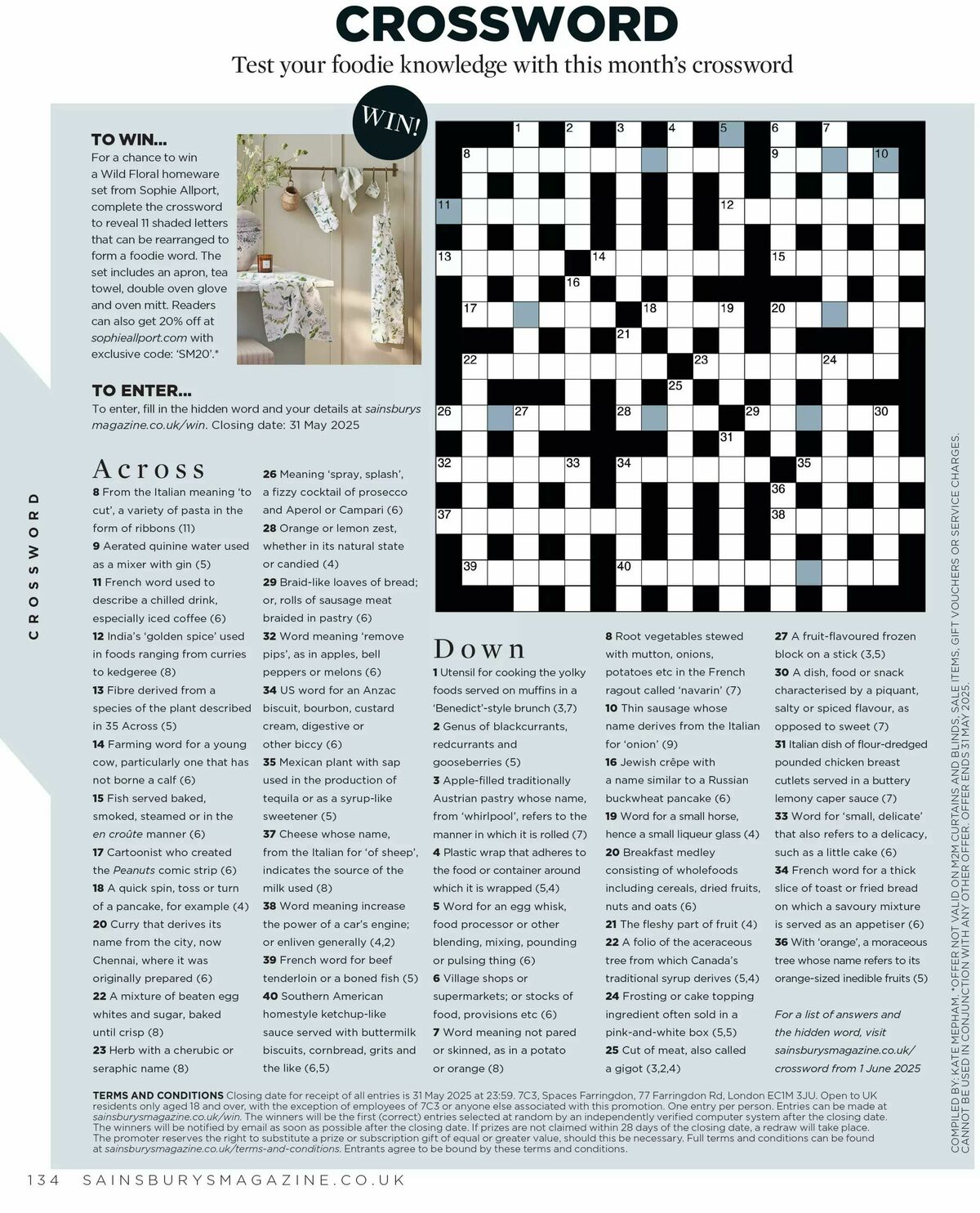 Sainsbury's Magazine April Offers from 1 April