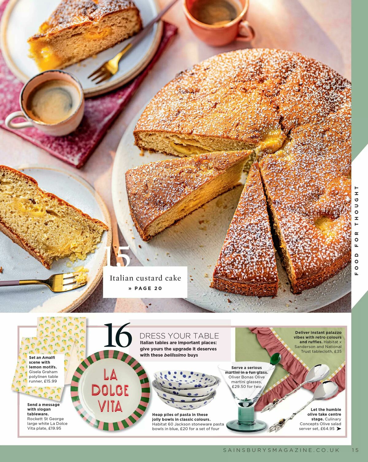 Sainsbury's Magazine April Offers from 1 April