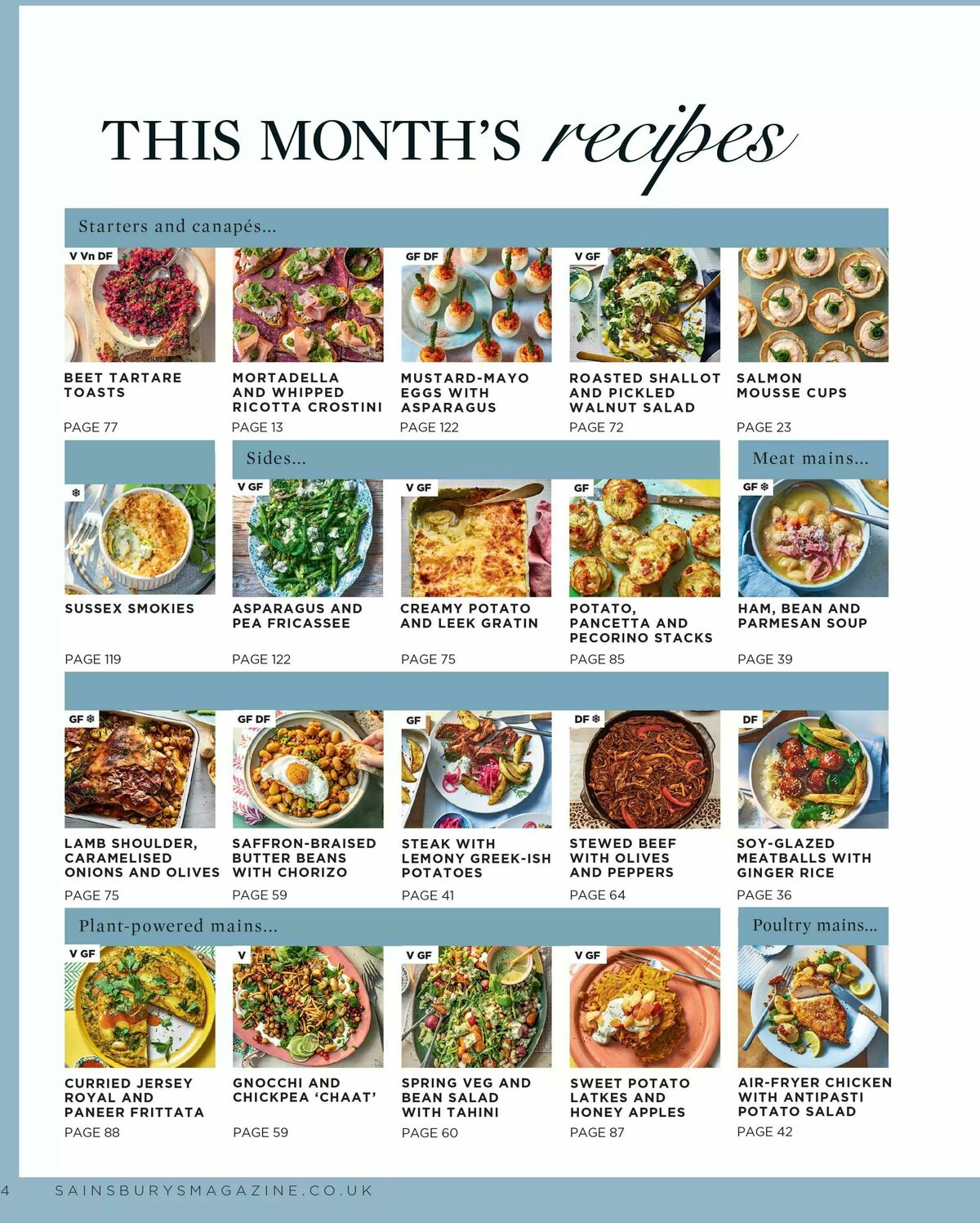 Sainsbury's Magazine April Offers from 1 April