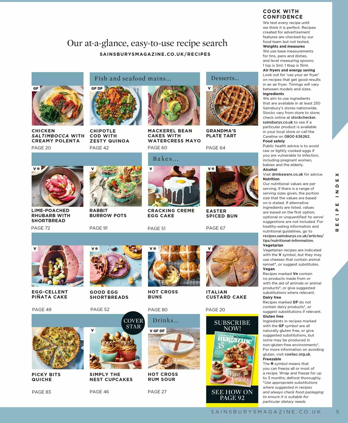 Sainsbury's Magazine April Offers from 1 April