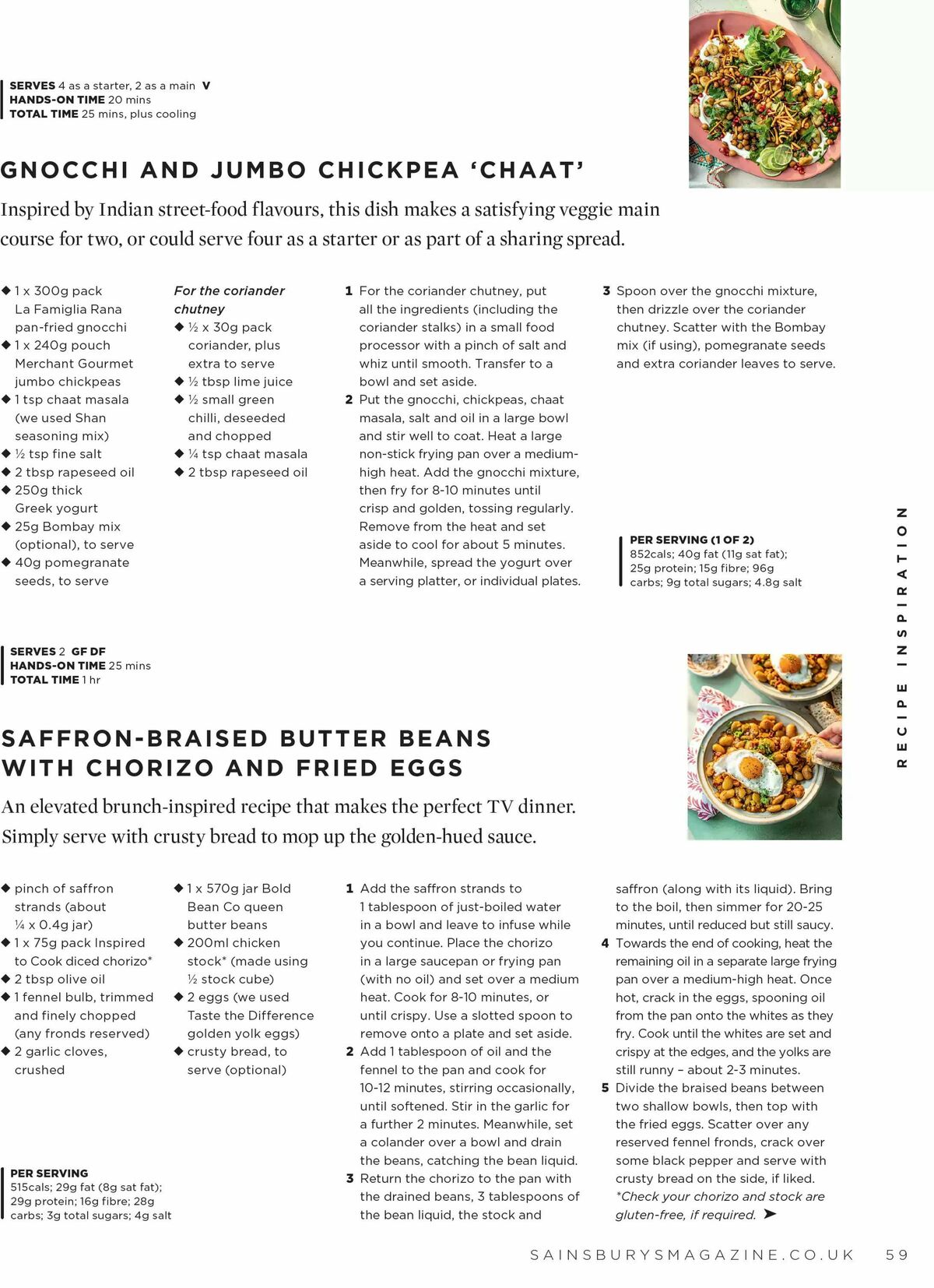 Sainsbury's Magazine April Offers from 1 April