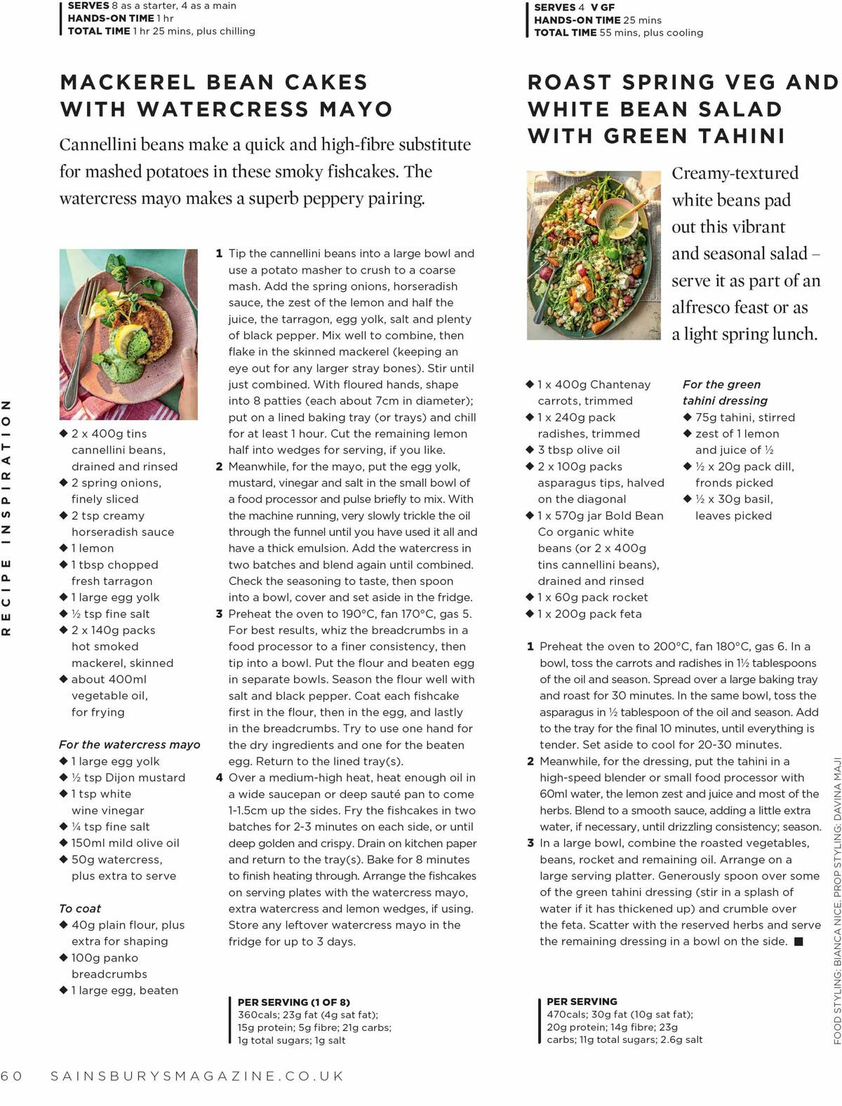 Sainsbury's Magazine April Offers from 1 April