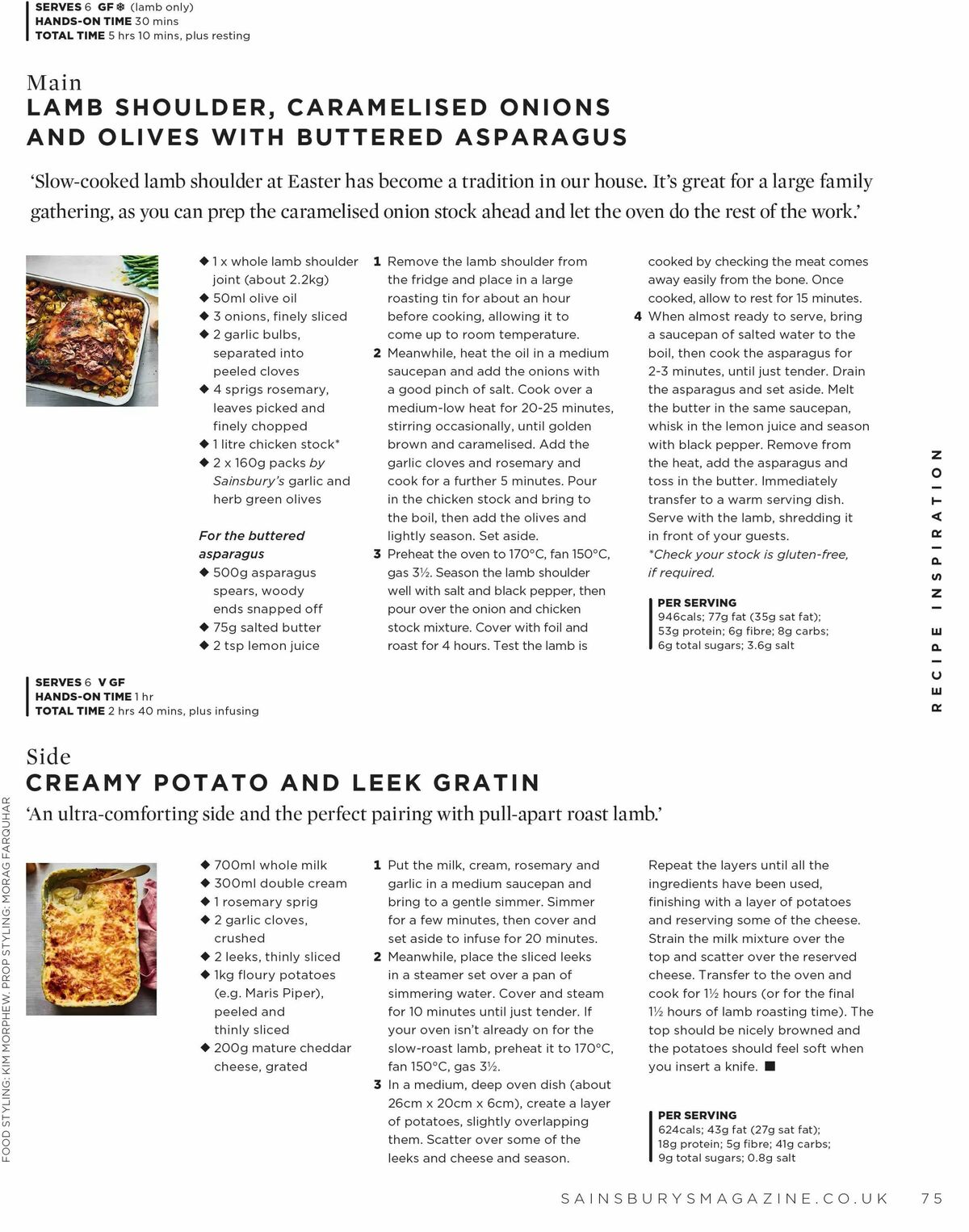 Sainsbury's Magazine April Offers from 1 April