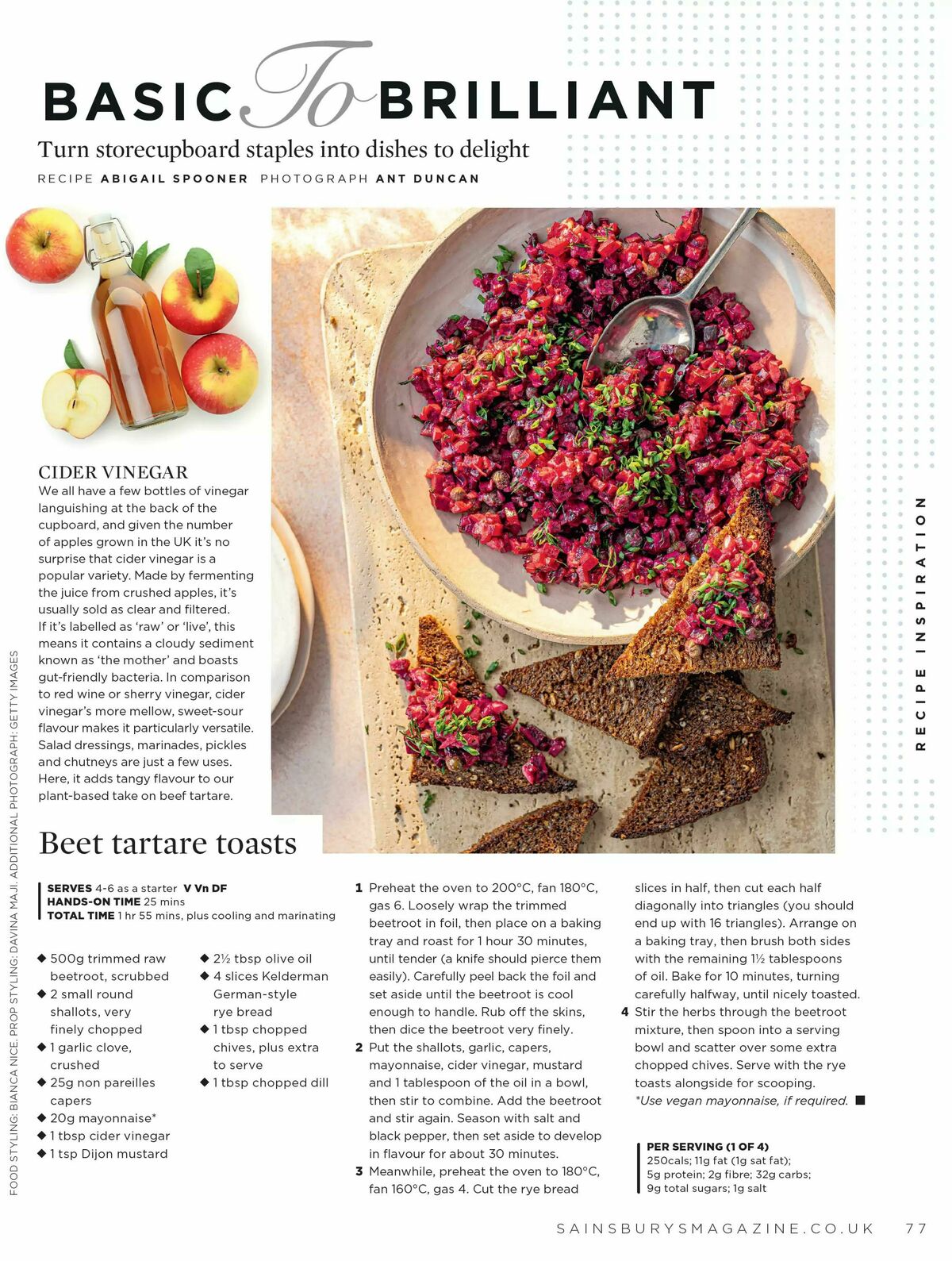 Sainsbury's Magazine April Offers from 1 April