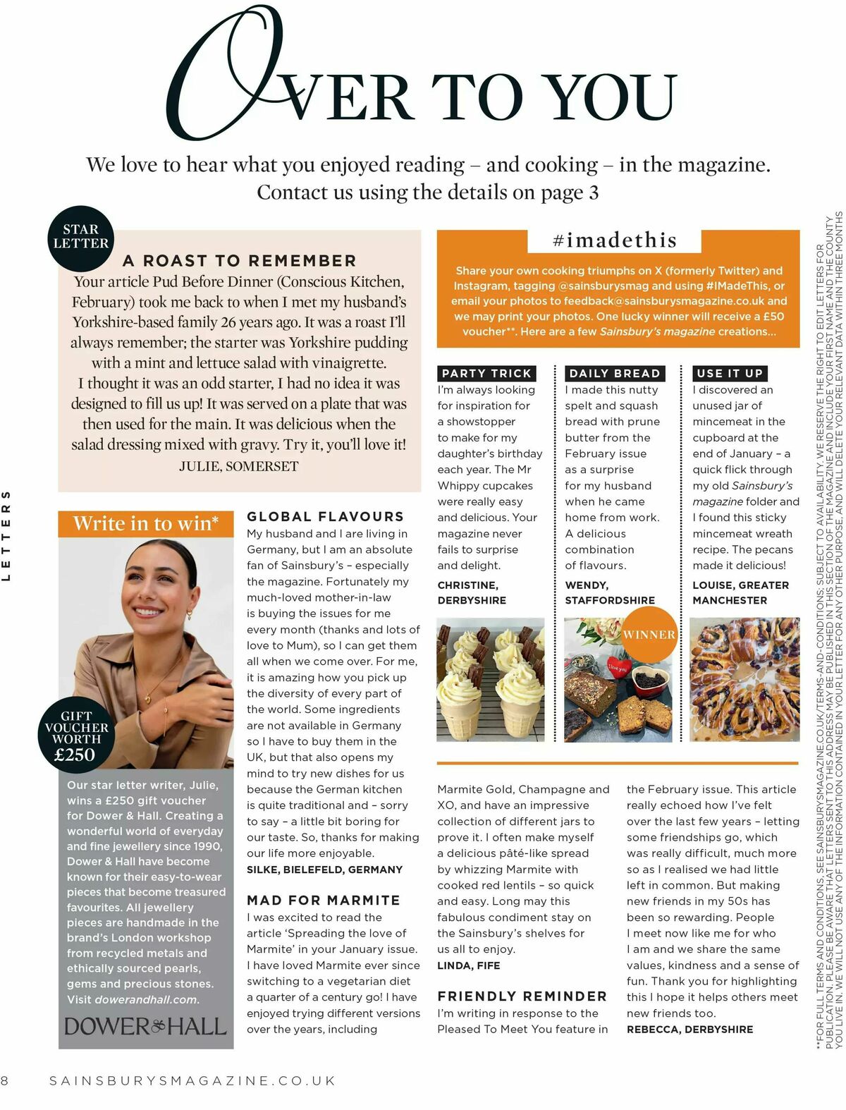 Sainsbury's Magazine April Offers from 1 April