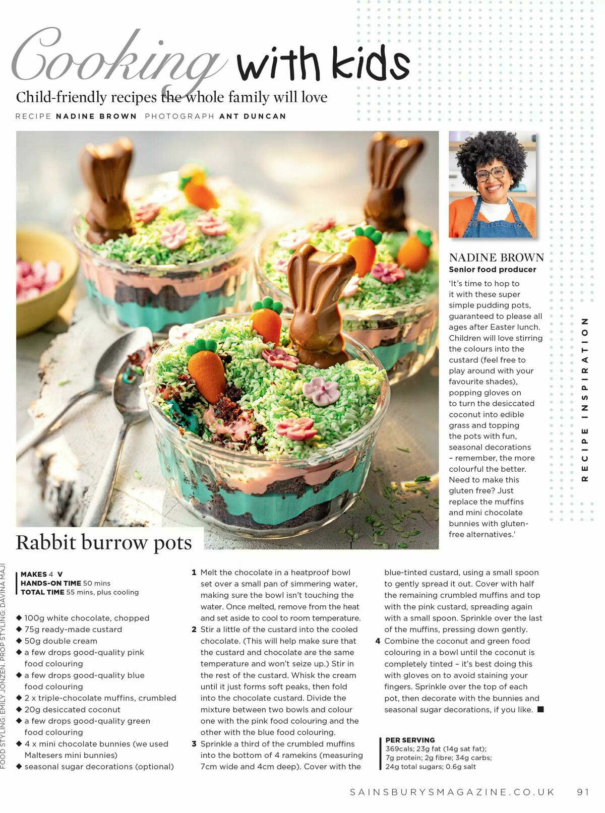 Sainsbury's Magazine April Offers from 1 April