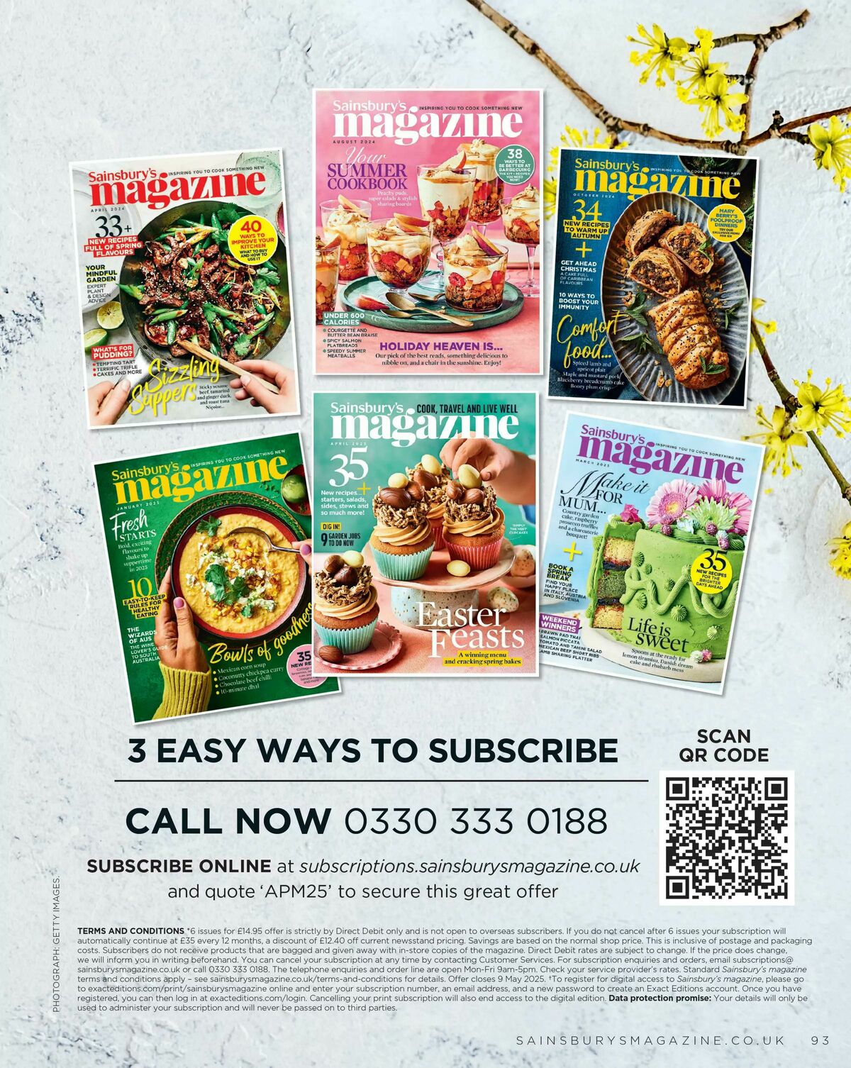 Sainsbury's Magazine April Offers from 1 April