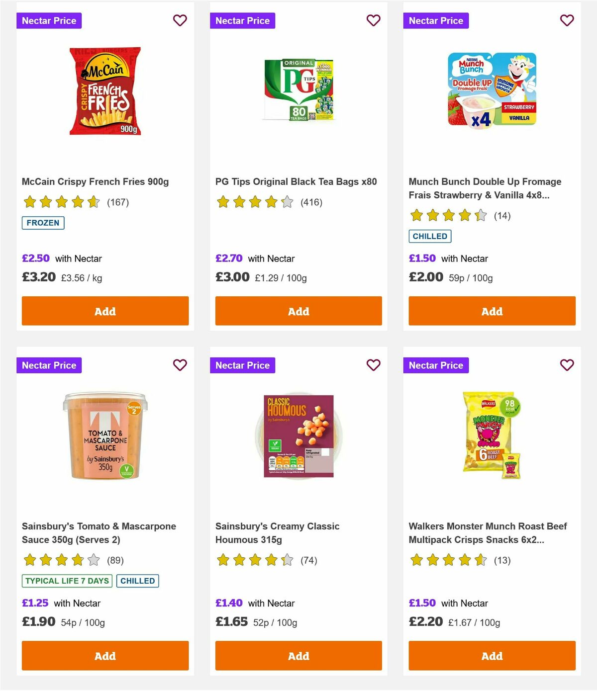 Sainsbury's Offers from 4 April