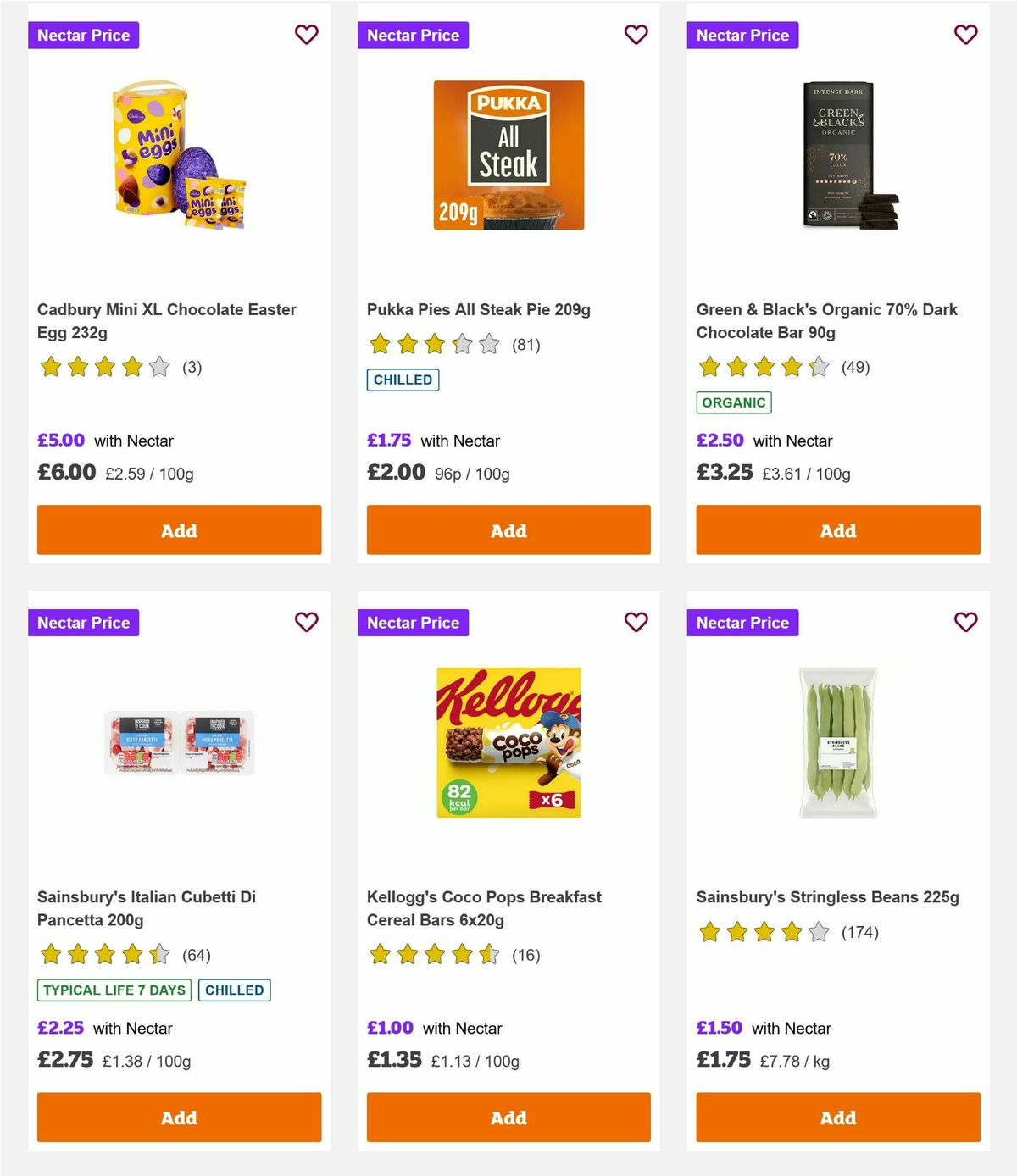 Sainsbury's Offers from 4 April