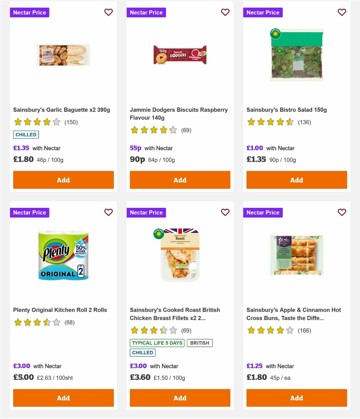 Sainsbury's Offers from 4 April