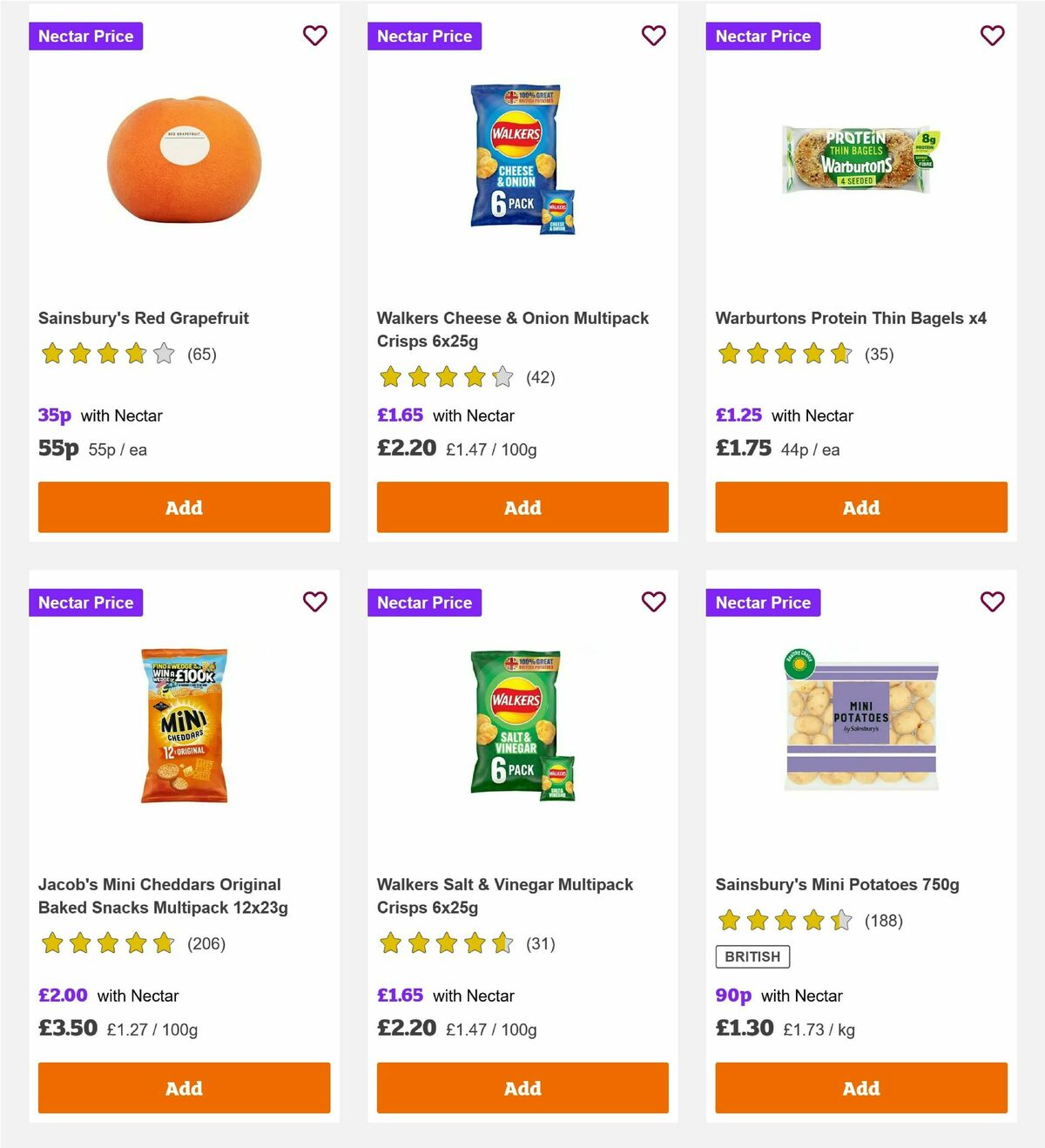 Sainsbury's Offers from 4 April