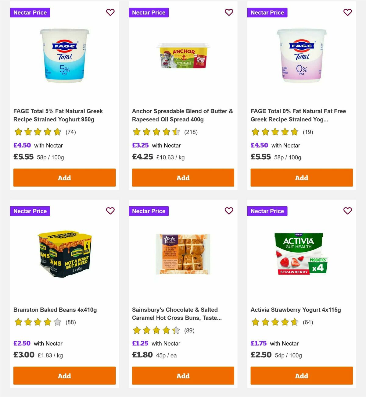 Sainsbury's Offers from 11 April