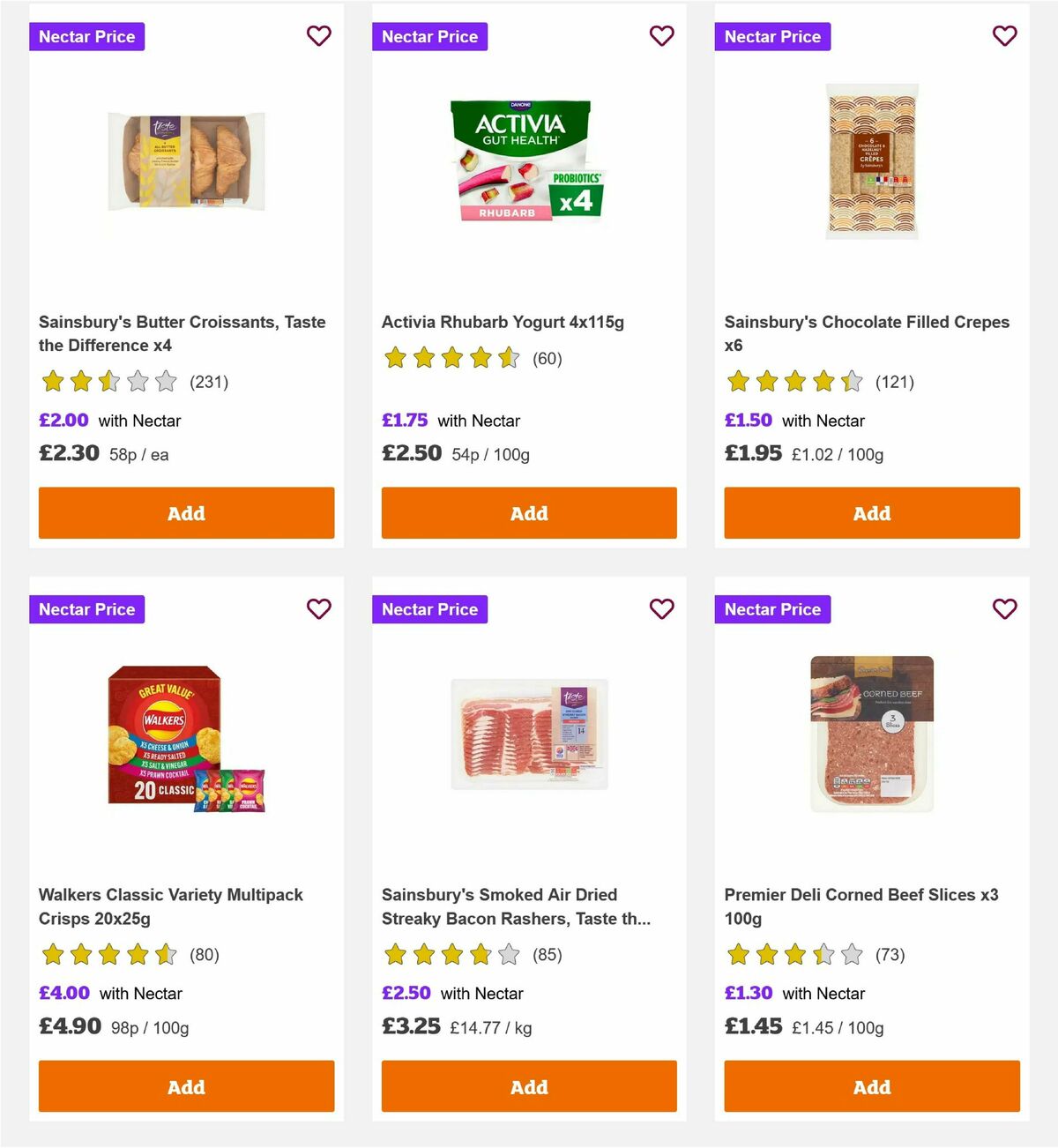 Sainsbury's Offers from 11 April