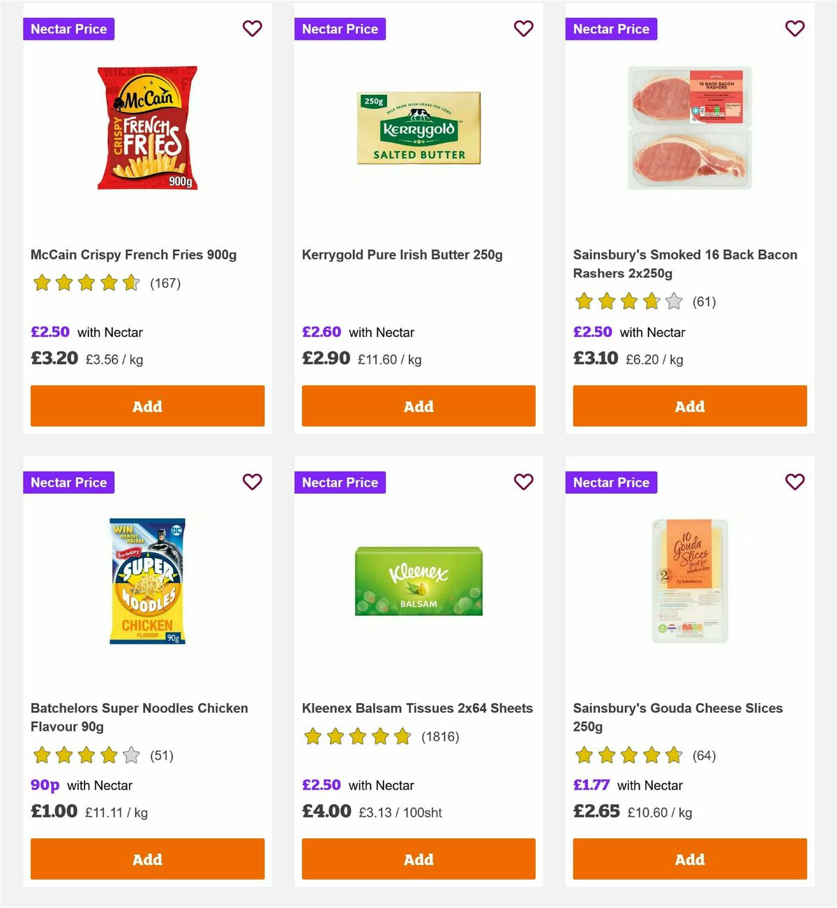 Sainsbury's Offers from 11 April
