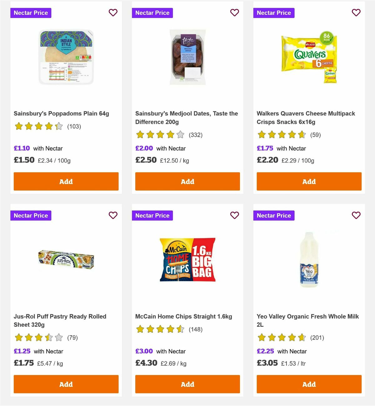 Sainsbury's Offers from 11 April