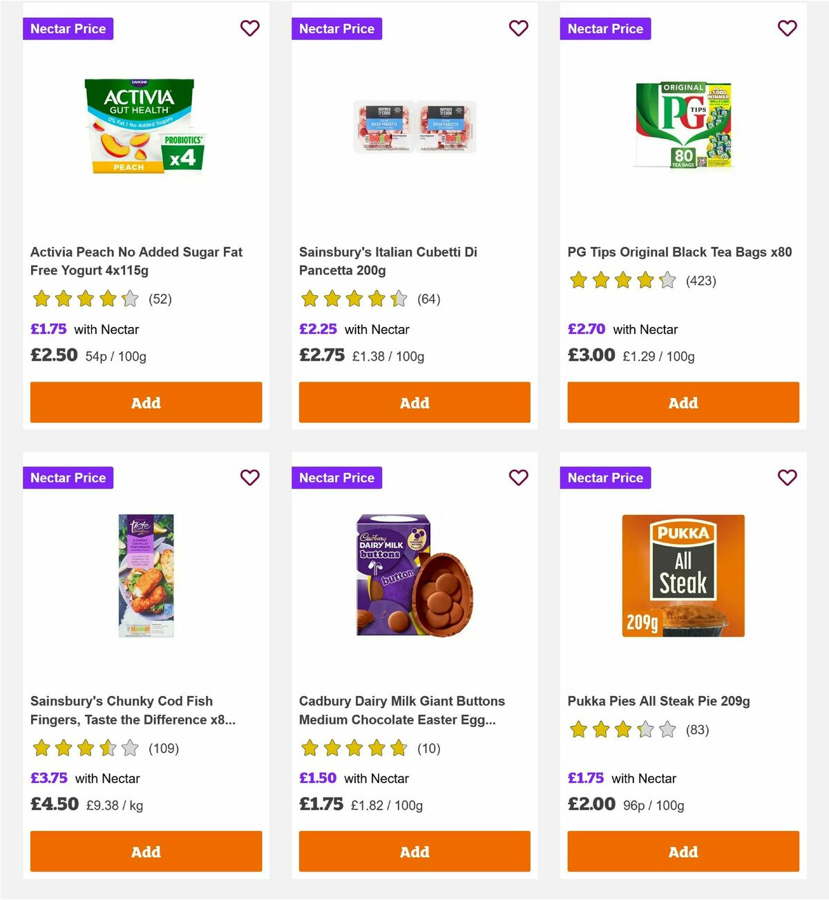 Sainsbury's Offers from 11 April