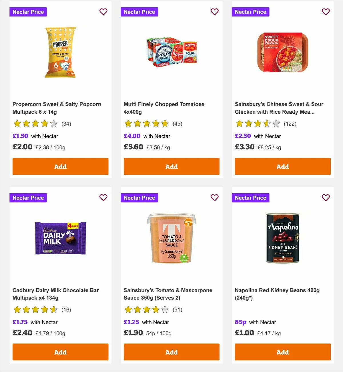 Sainsbury's Offers from 11 April