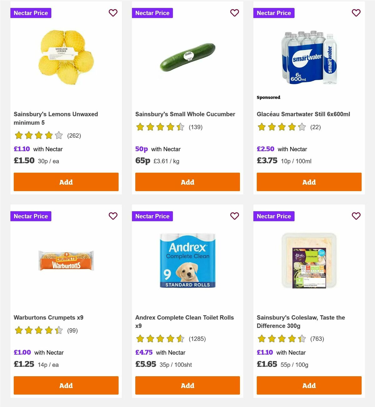 Sainsbury's Offers from 11 April