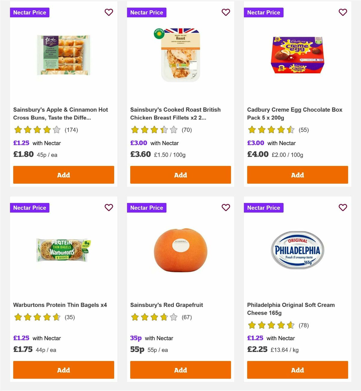 Sainsbury's Offers from 11 April
