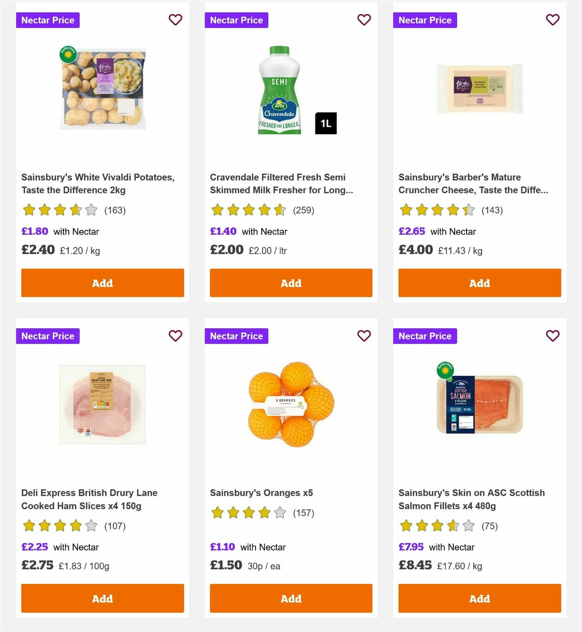 Sainsbury's Offers from 11 April
