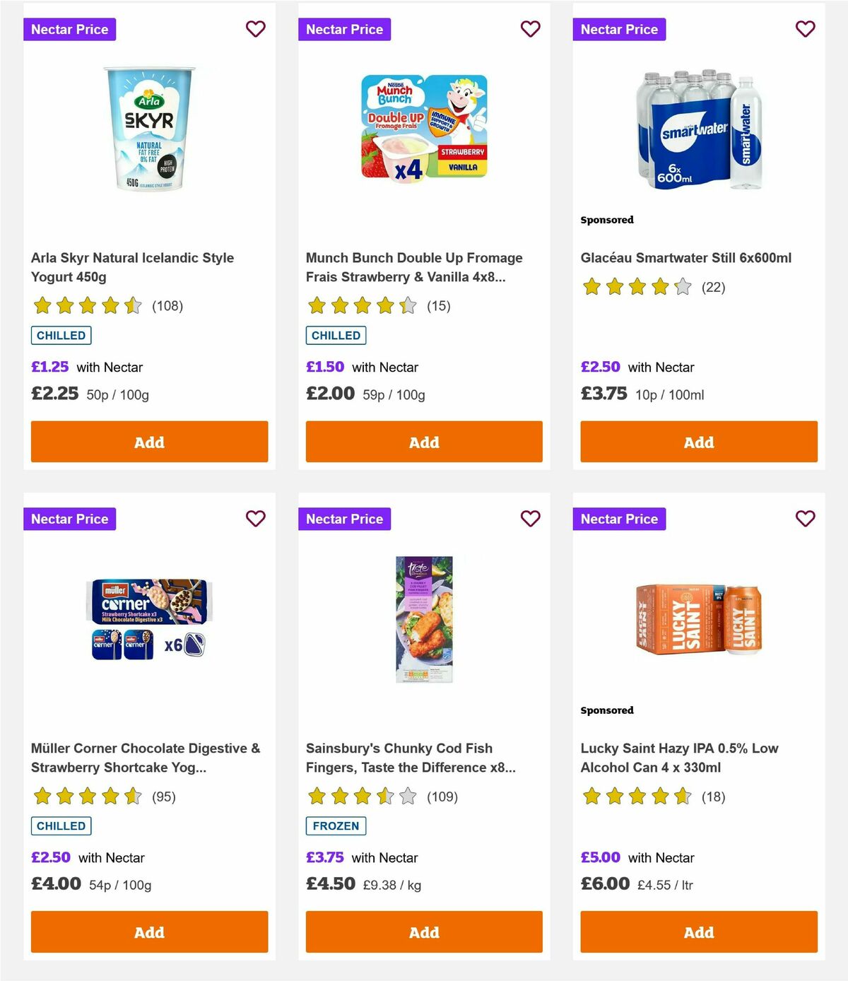 Sainsbury's Offers from 18 April