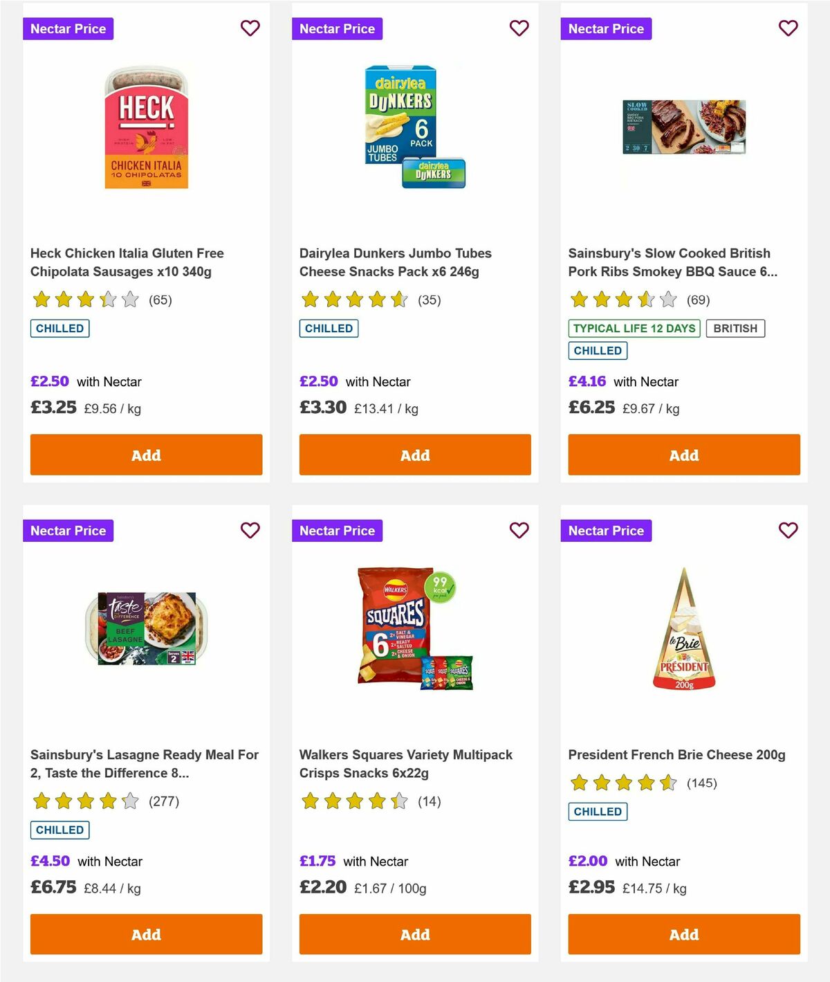 Sainsbury's Offers from 18 April