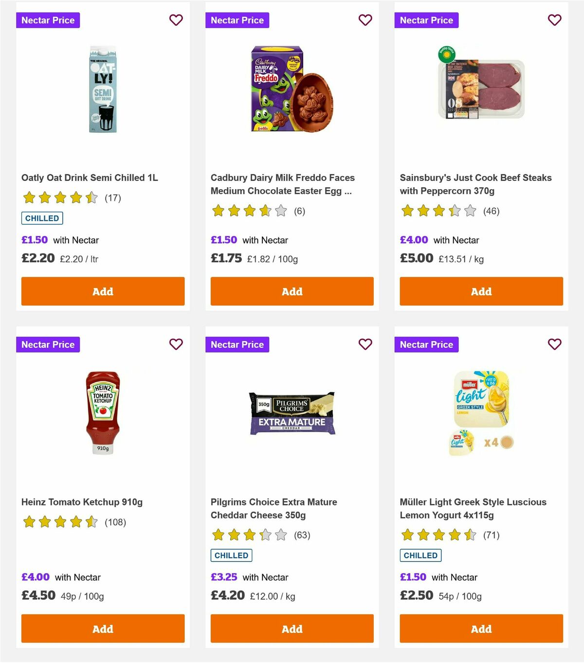 Sainsbury's Offers from 18 April